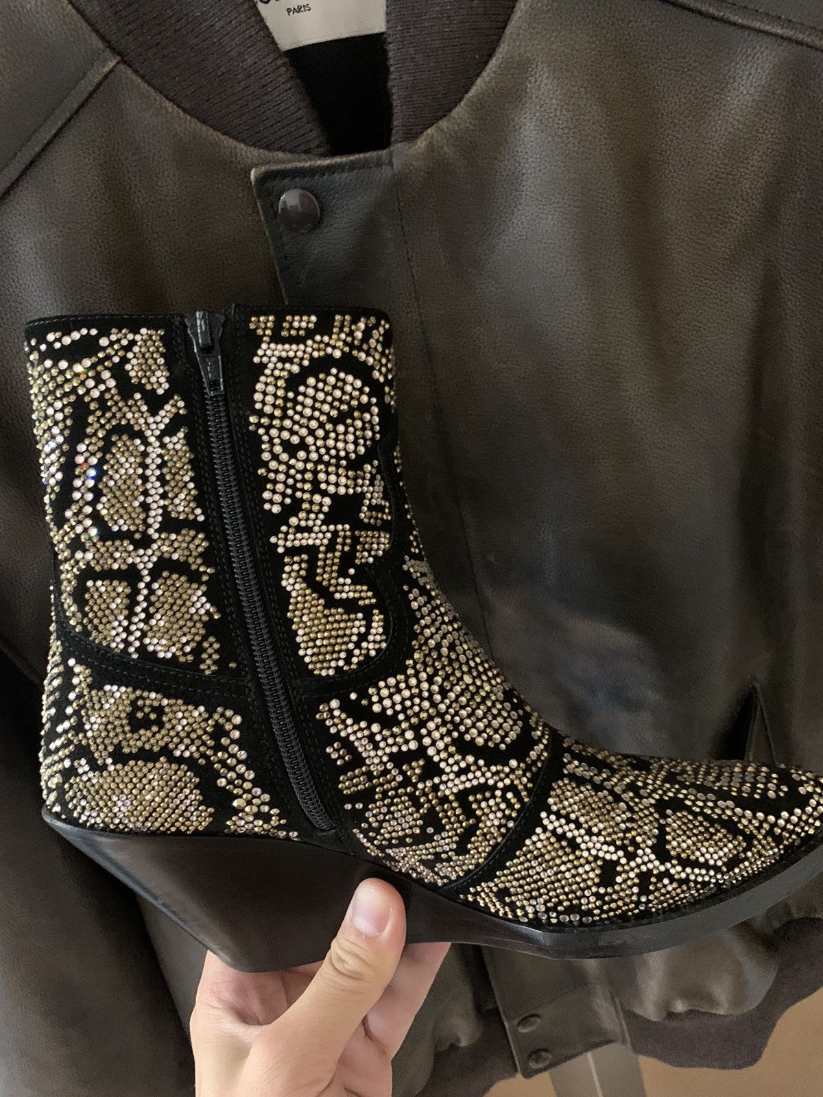 Celine Celine 2022FW Embroidered Moon boots Size US 7.5 / EU 40-41 - 2 Thumbnail