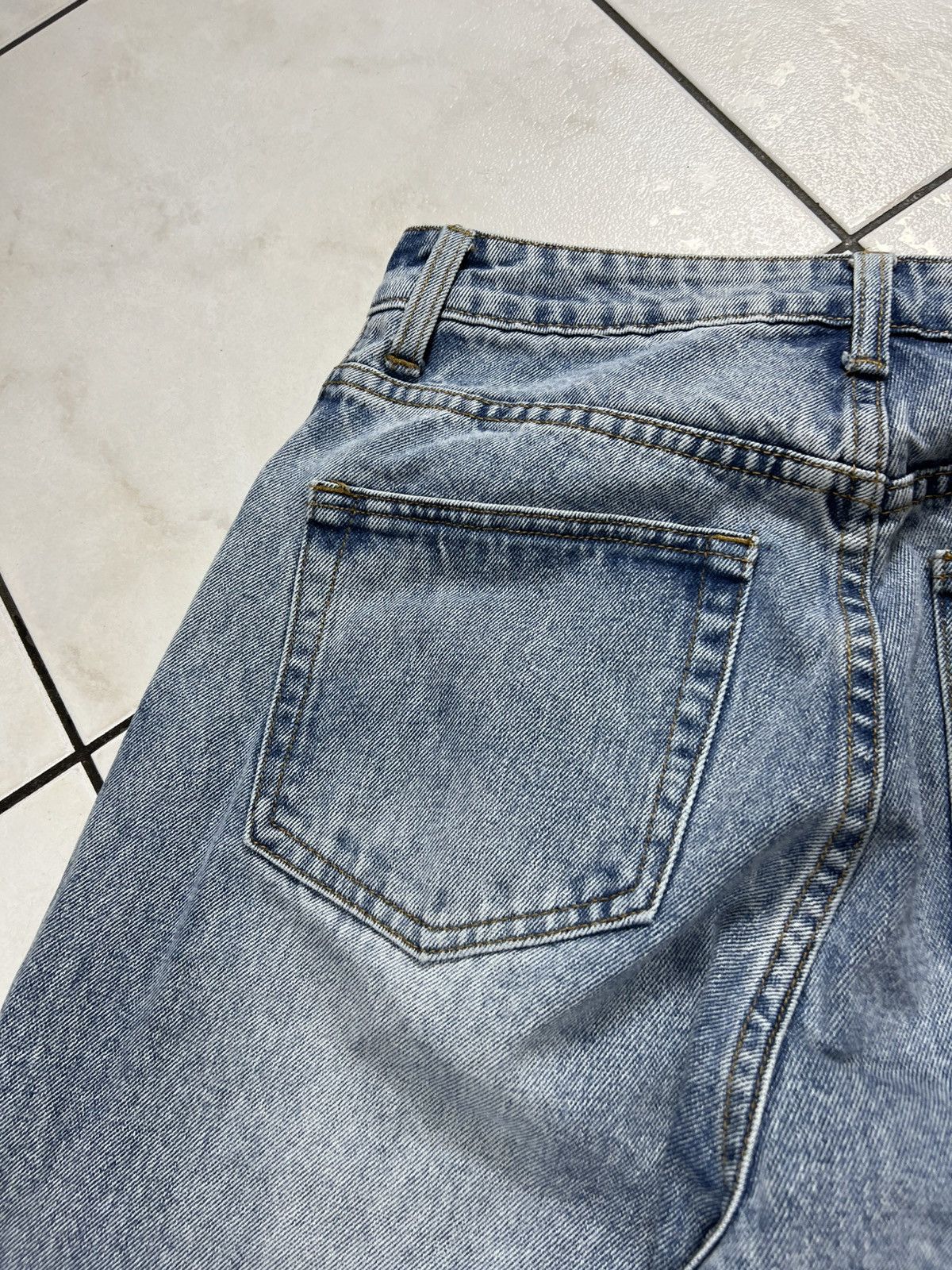 Ed Hardy Ed Hardy born wild boyfriend jeans wolf print y2k baggy pant Size 27" / US 4 / IT 40 - 16 Thumbnail