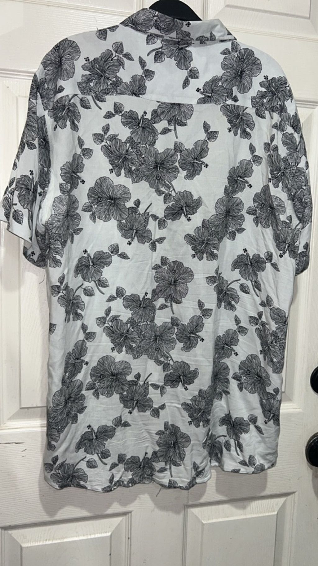 Other Men's Banana Blue Casual Button Down Shirt XL White Black Size US XL / EU 56 / 4 - 3 Thumbnail
