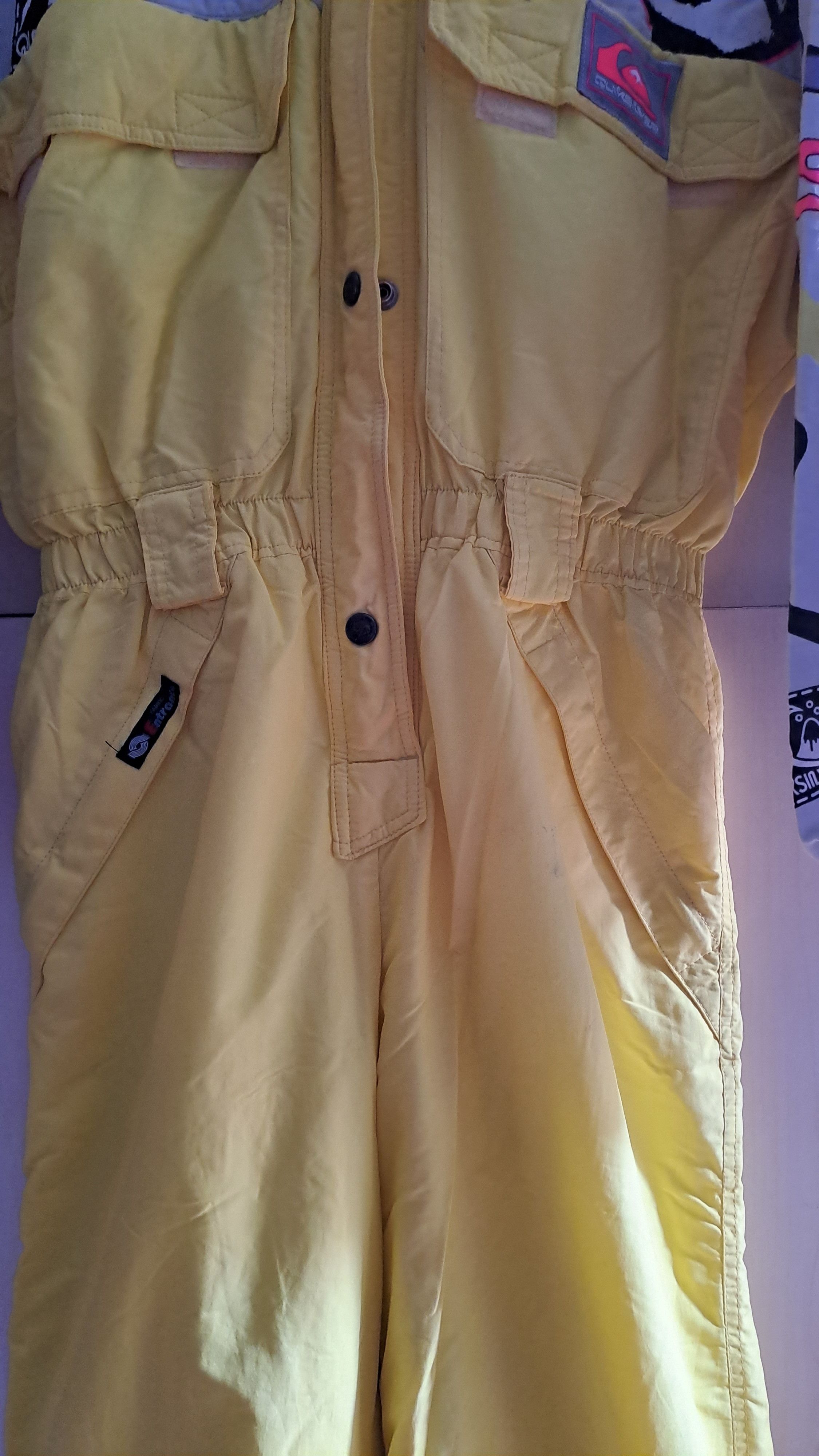 Other Vintage Quiksilever Ski Suit crazy pattern 80s 90s Size US L / EU 52-54 / 3 - 11 Thumbnail