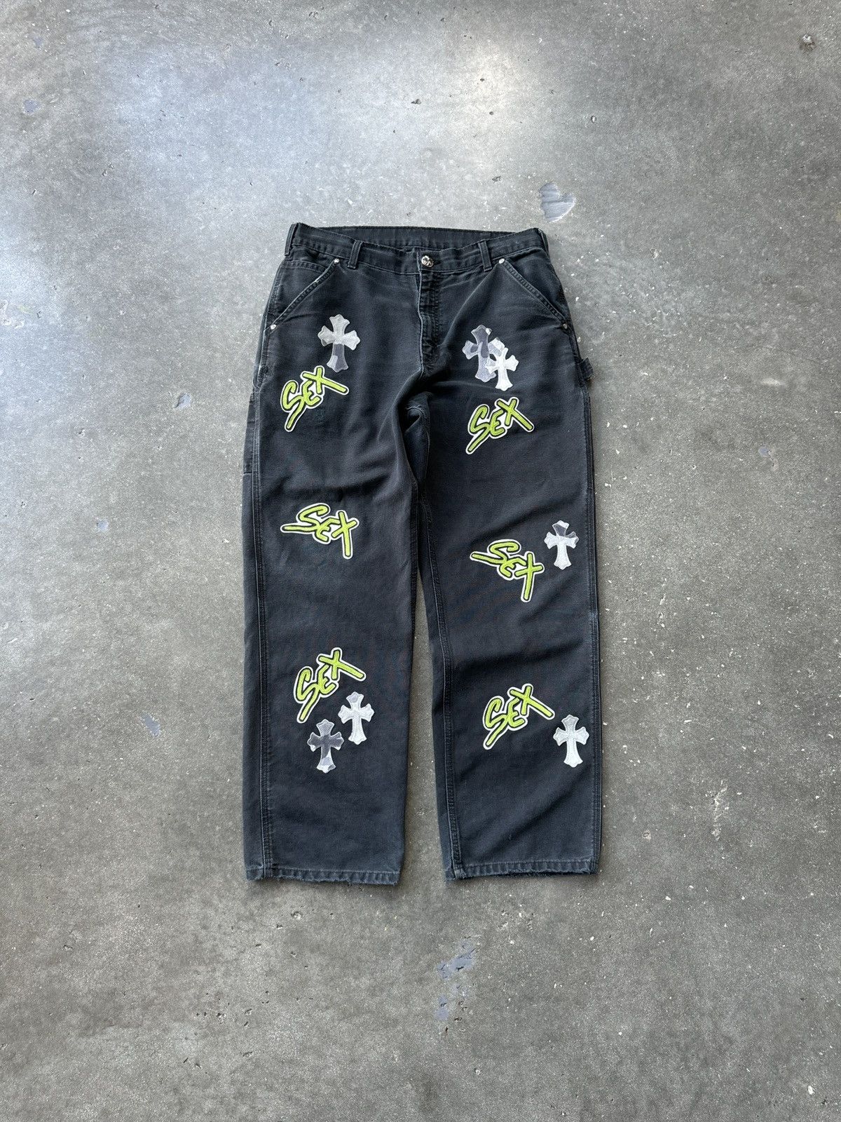 Chrome Hearts Sex Records Denim | Grailed