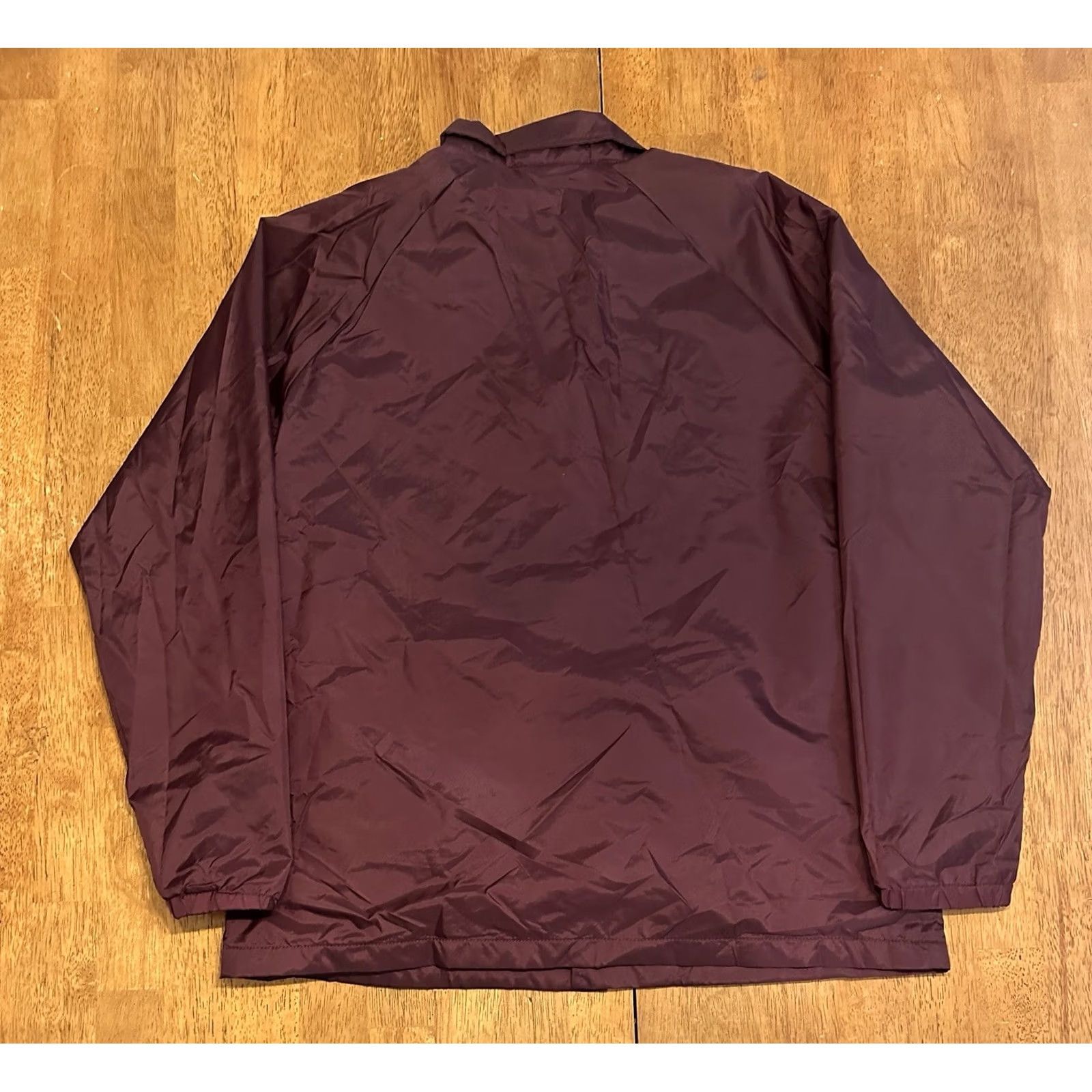 Vans VANS Windbreaker Jacket XL Red Snap Modern Casual Men Size US XL / EU 56 / 4 - 2 Thumbnail
