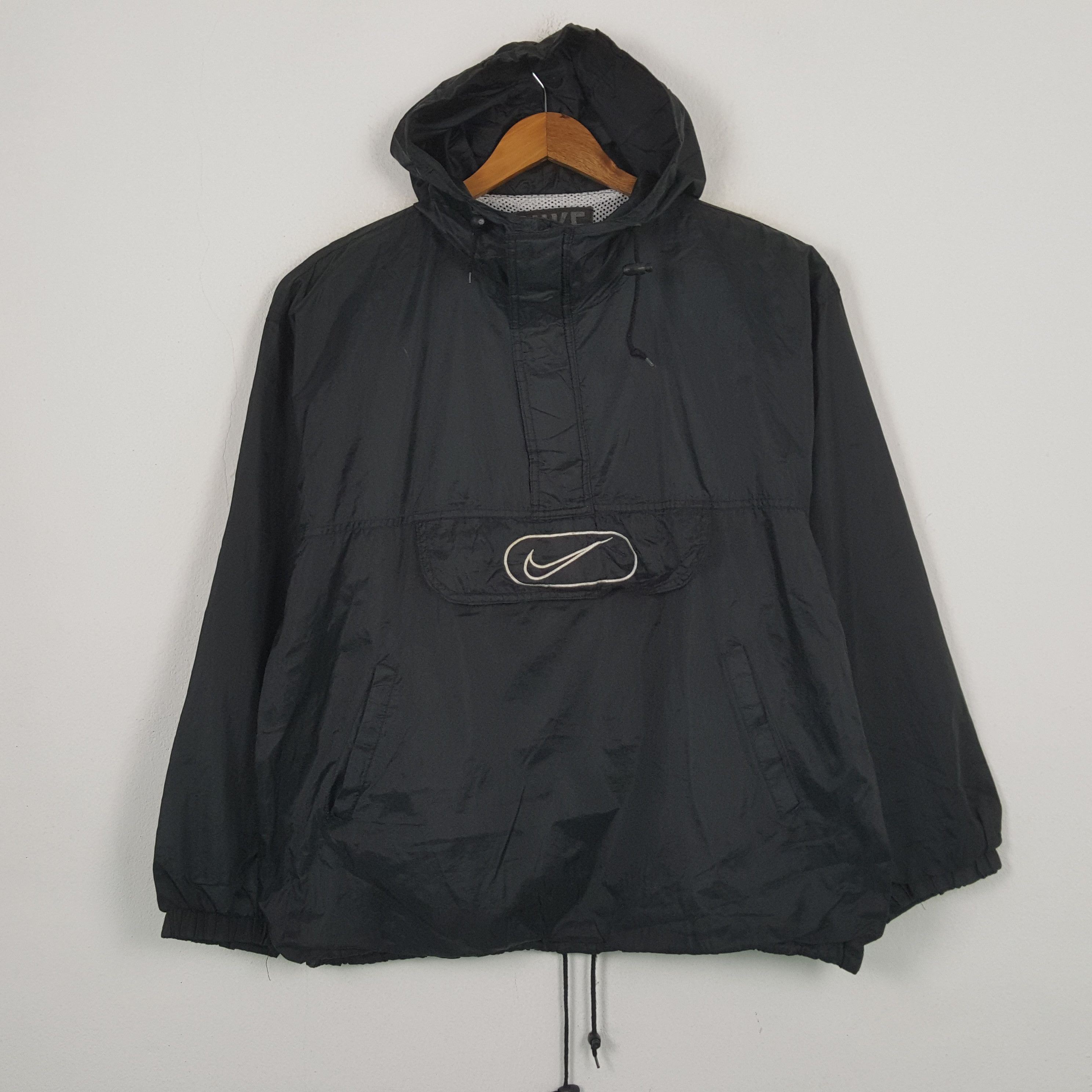 Nike Vintage Nike Sportswear Zipper Windbreaker Hoodie RR4 Size US XL / EU 56 / 4 - 3 Thumbnail