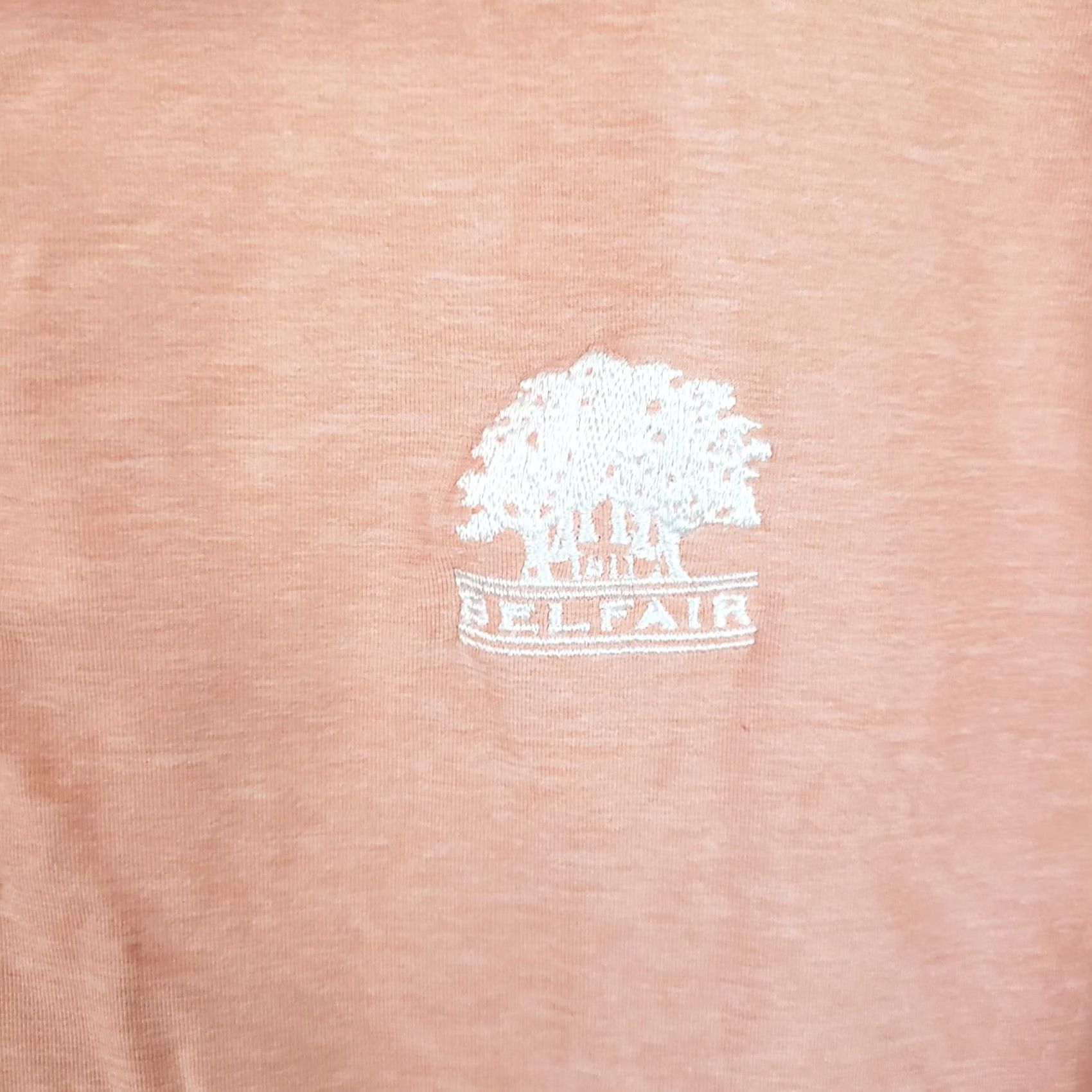 Vintage Straight Down Performance Golf Polo Shirt Men M Coral Collared Button Closure Golf Belfair Hilton Head Size US M / EU 48-50 / 2 - 5 Thumbnail