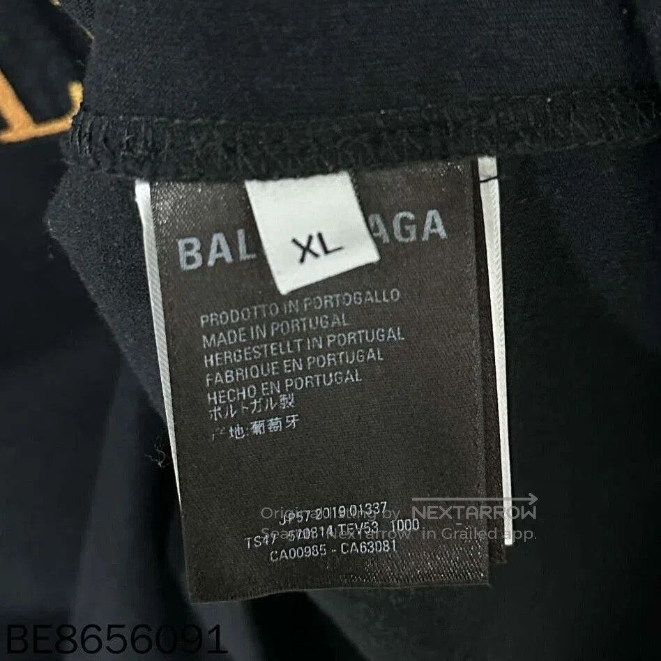 Balenciaga Balenciaga Embroidered Wheat Logo T. Size US XL / EU 56 / 4 - 6 Thumbnail
