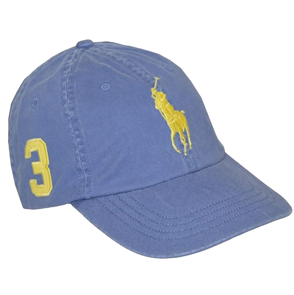 Polo Ralph Lauren NEW VINTAGE Polo Ralph Lauren Baseball Hat! Blue Big Pony Size ONE SIZE - 1 Thumbnail