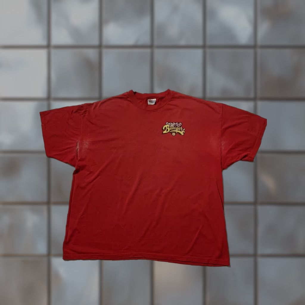 Hanes VINTAGE Bumpers Bumper Pool Cue Sport Red 8 Ball 2 Sided Graphic T-Shirt Sz. 2XL Mens Red Sports 8 Ball Shirt Size US XXL / EU 58 / 5 - 1 Thumbnail
