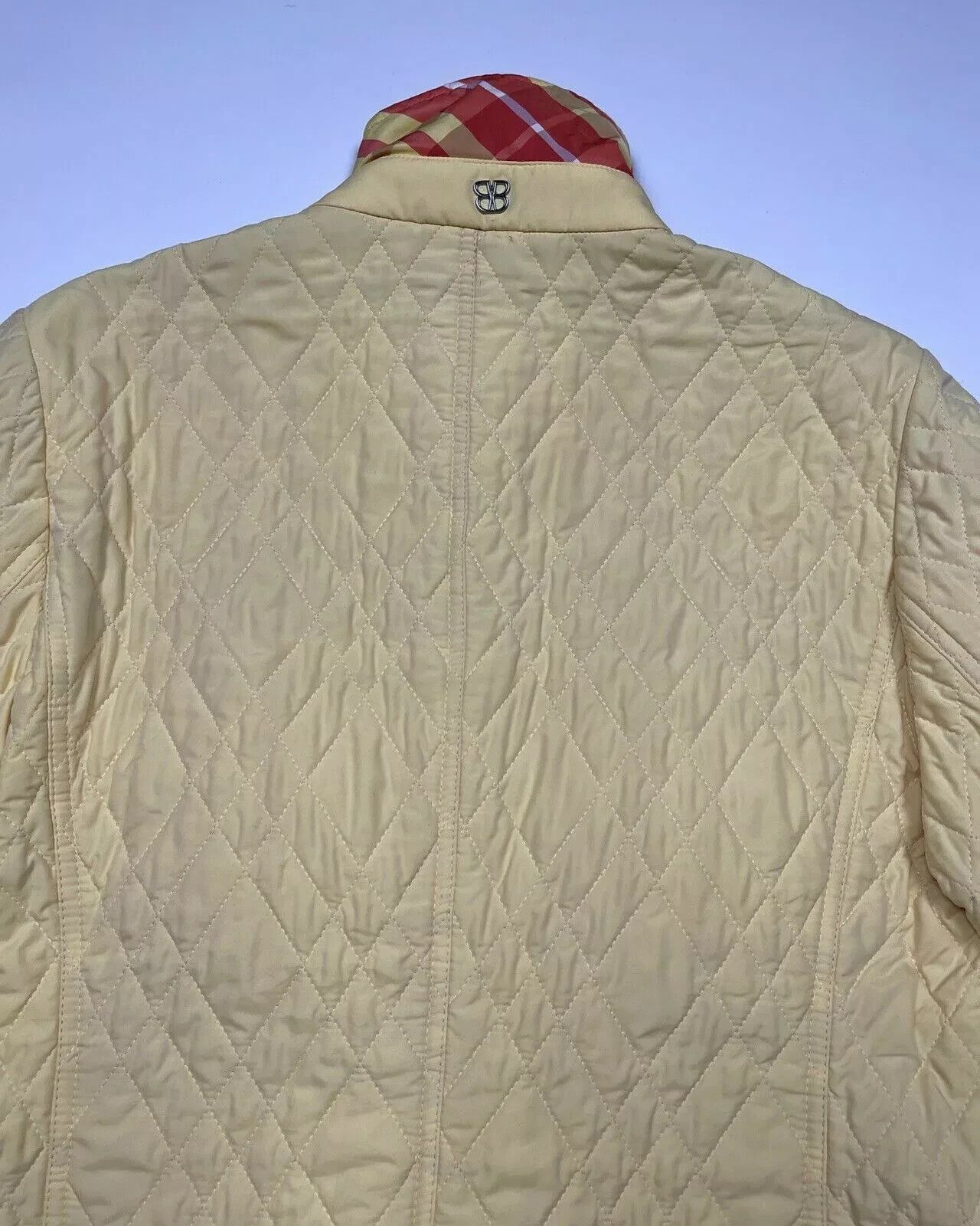Other Basler Quilted Nova Check Jacket Yellow Size 42 Size M / US 6-8 / IT 42-44 - 9 Thumbnail