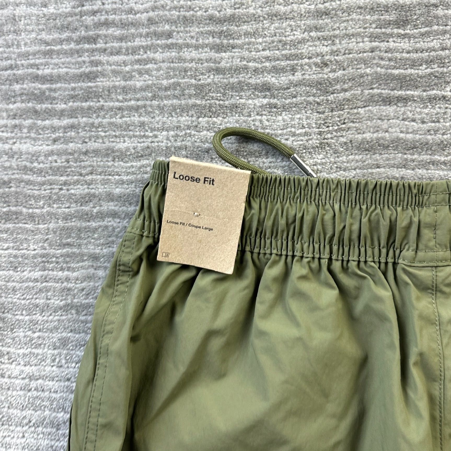 Jordan Brand Jordan Pants Mens Extra Small Beige Green Essentials Woven Jumpman Size US 27 - 5 Thumbnail