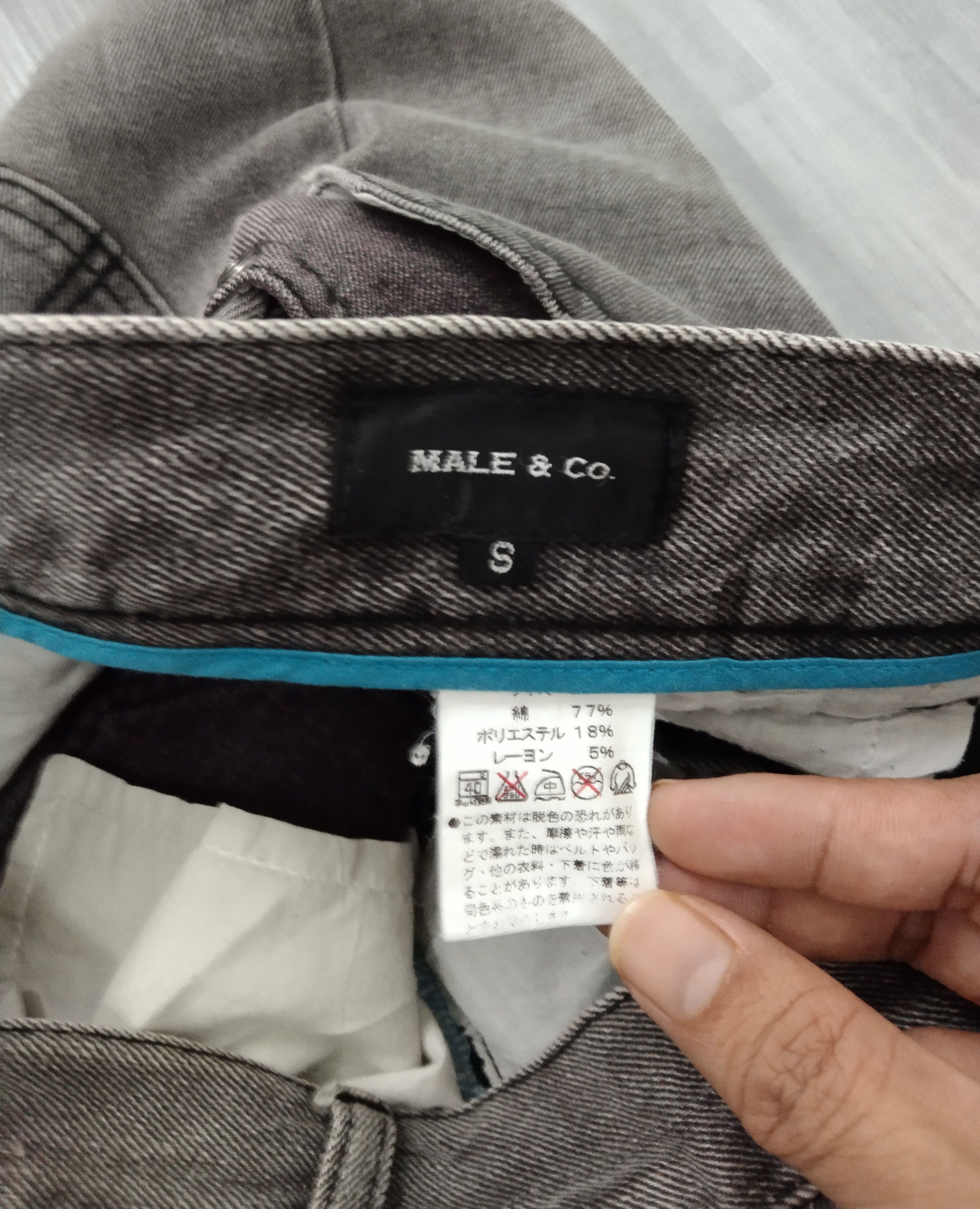 If Six Was Nine FLRE SICK MALE&CO DENIM PANTS Size US 29 - 7 Thumbnail
