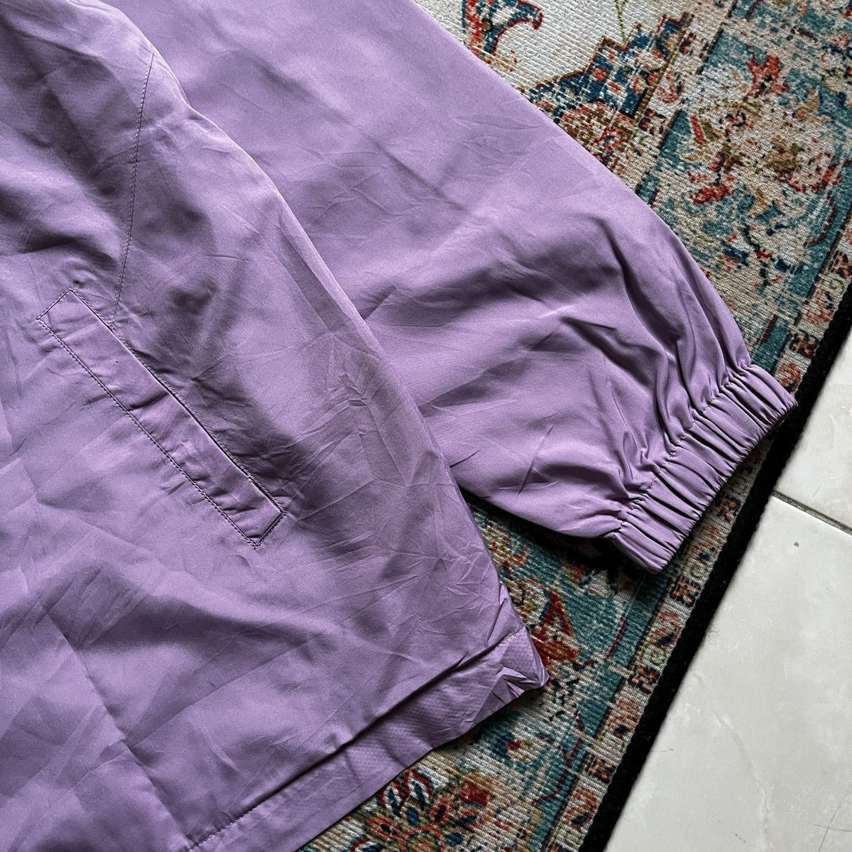 Balenciaga Vintage Balenciaga lilac jacket Size L / US 10 / IT 46 - 6 Thumbnail