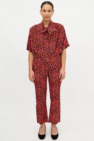 Marni o1y1125 Sweatpant in Black/Red Size 27" / US 4 / IT 40 - 5 Thumbnail