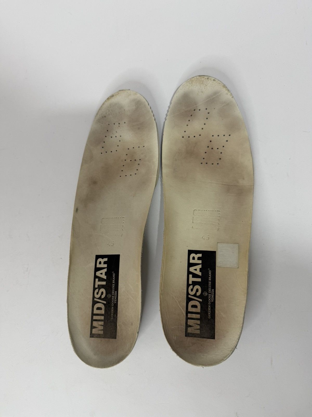 Golden Goose Golden Goose Mid Star Sneakers Brown Canvas Suede Size US 12 / EU 45 - 11 Thumbnail