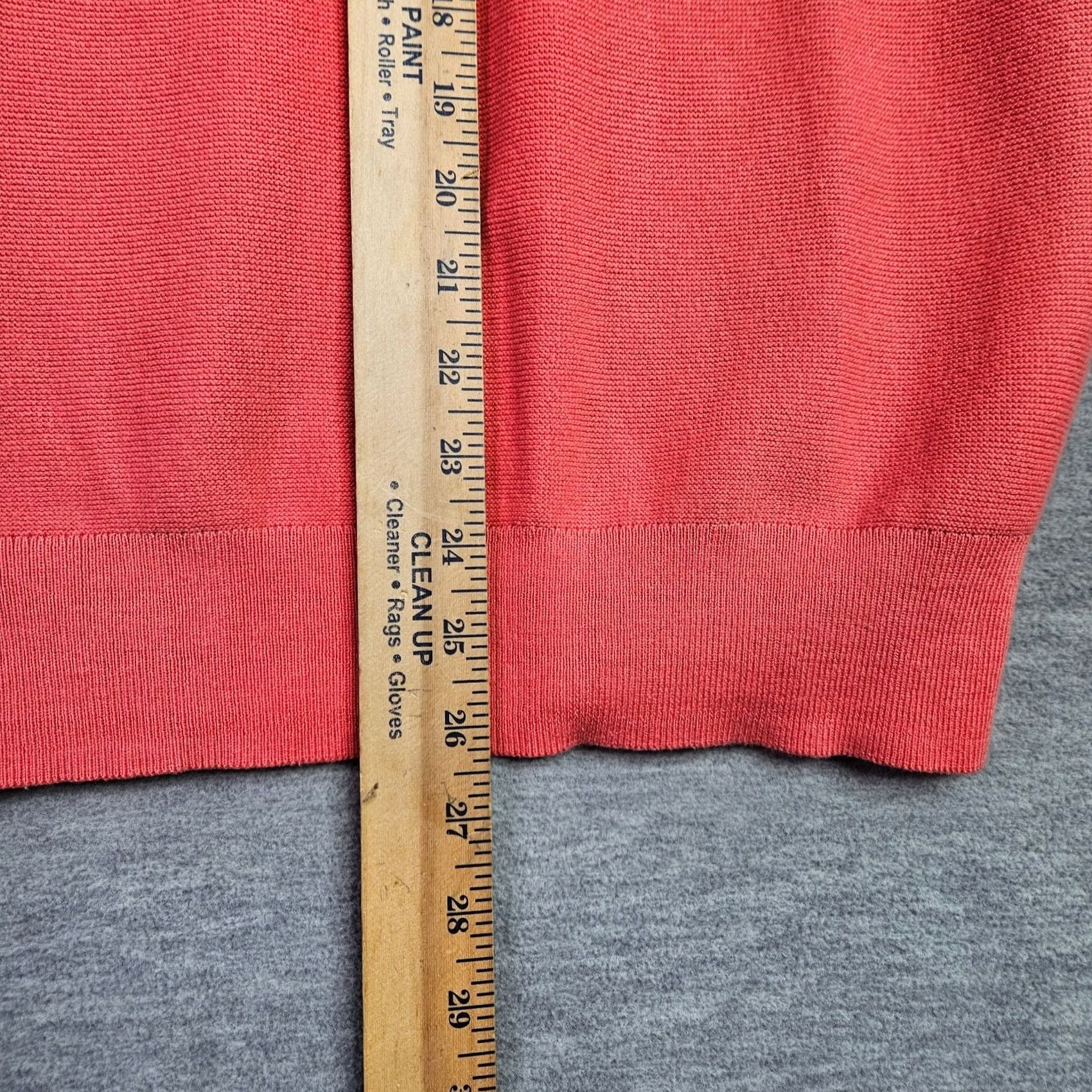 J.Crew J.CREW Men’s Size S Coral Cotton Crewneck Knit Sweater Lightweight / Regular Fit / Solid / Long Sleeve / Pullover / All Seasons / Casual Size US S / EU 44-46 / 1 - 5 Thumbnail