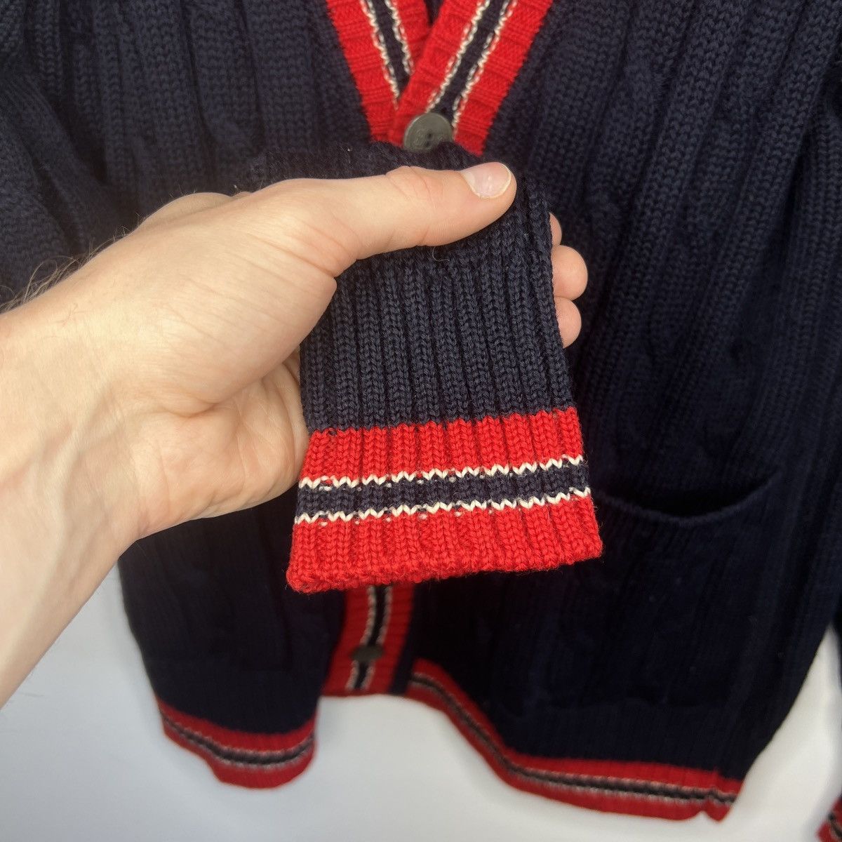 Yves Saint Laurent Vintage Yves Saint Laurent YSL Cardigan Wool Sweater Jumper Size US M / EU 48-50 / 2 - 12 Thumbnail
