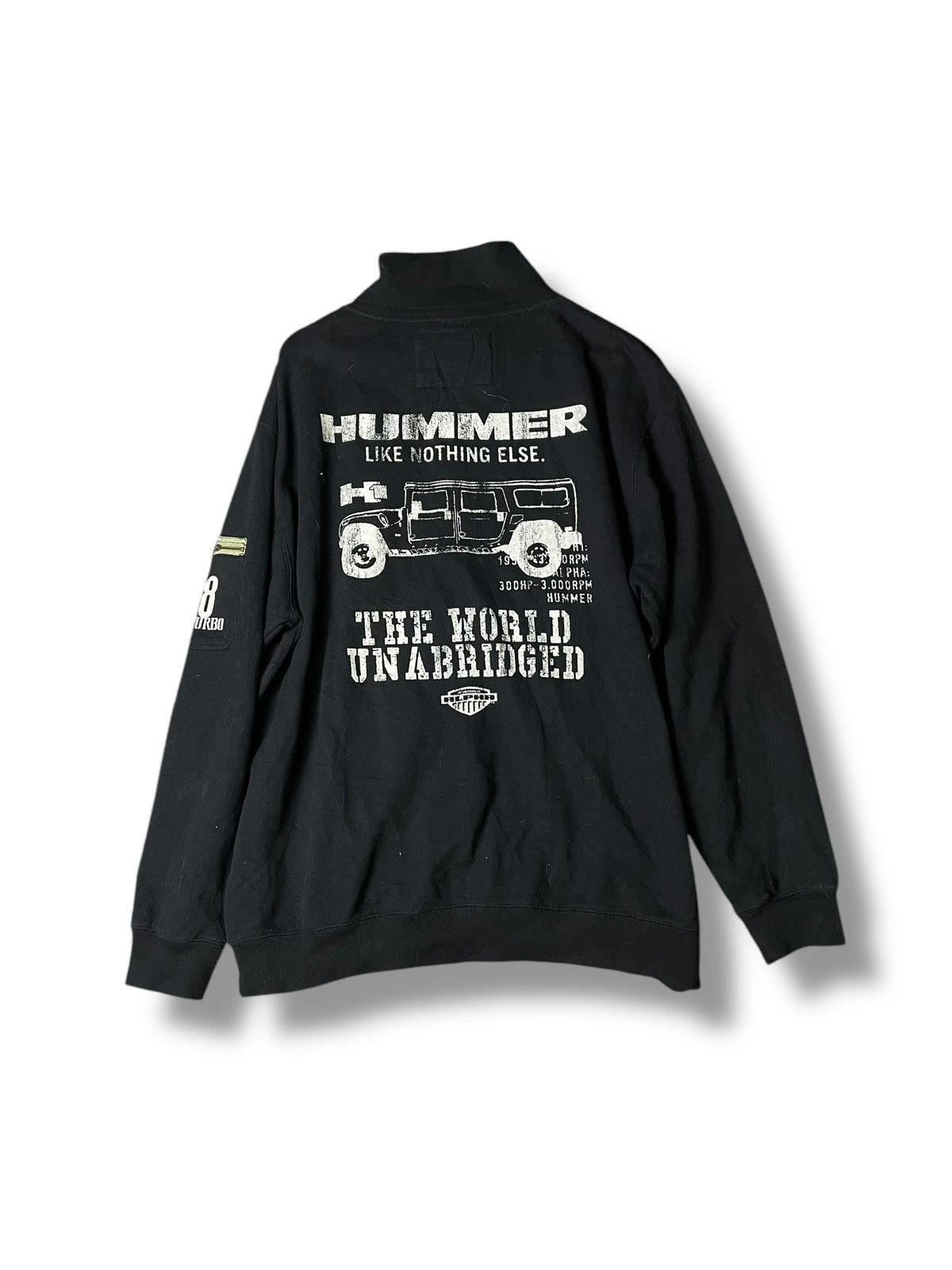 Japanese Brand Hummer Brand Backprint Full-Zip Jacket (53) Size US L / EU 52-54 / 3 - 2 Thumbnail