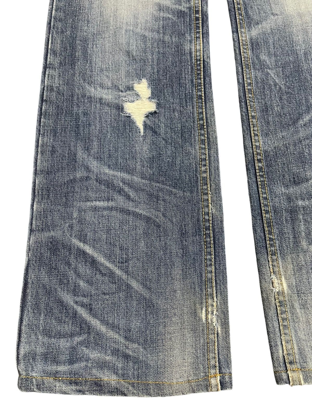 semanticdesign Vintage Japanese Brand Blue Wash Distressed Loose Jeans Size US 30 / EU 46 - 7 Thumbnail