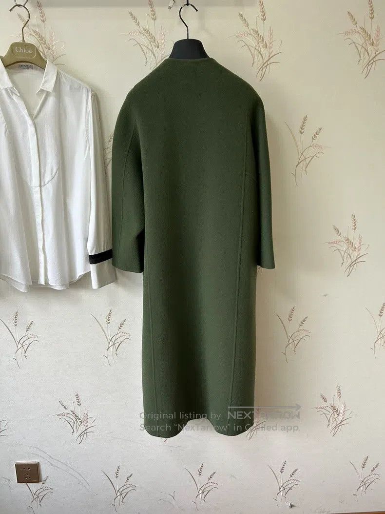 The Row The Row size 2 Runway sage green reversible double-faced ca Size M / US 6-8 / IT 42-44 - 3 Thumbnail