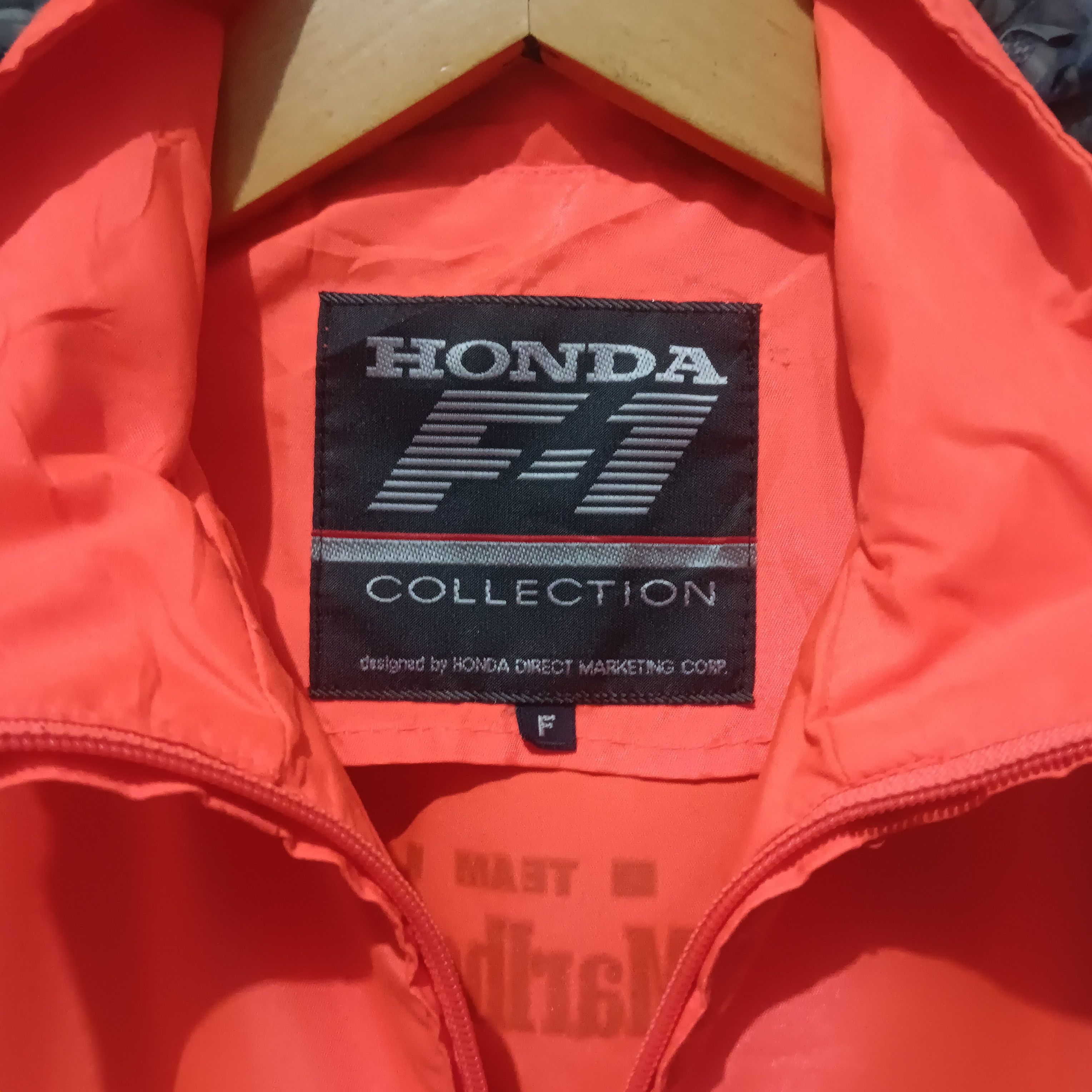 Formula 1 × Vintage Vintage Honda F1 racing team AYRTON SENNA jacket Size US L / EU 52-54 / 3 - 3 Thumbnail