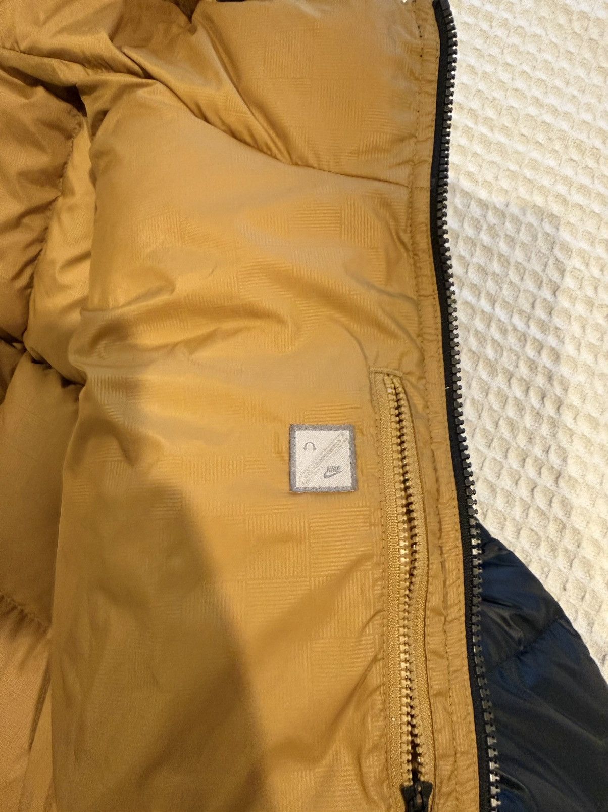 Nike Nike Vintage Y2K Down 550 Quilted Puffer Bomber Black XXLT Size US XXL / EU 58 / 5 - 6 Thumbnail