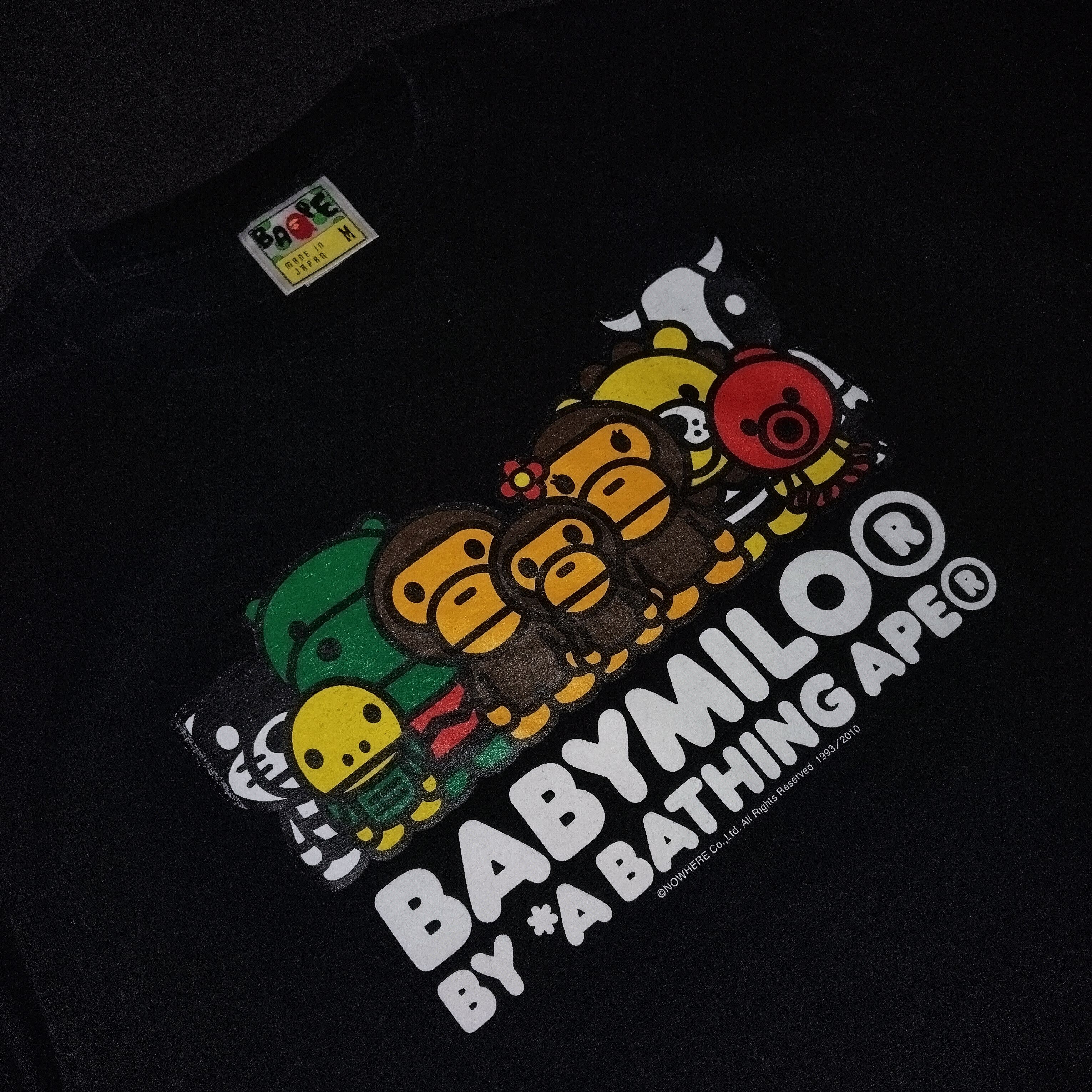 Bape 2010 Bape Baby Milo Family & Friend Tee Size US M / EU 48-50 / 2 - 2 Thumbnail