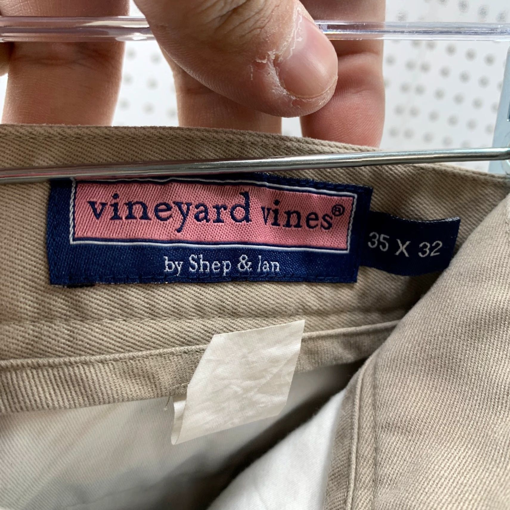 Vineyard Vines Vineyard Vines Khaki Pants Mens 35x32 Chinos Preppy Casual Straight Leg Shirt Mens Pants Beige 35x32 Vintage No Minimal Keywords? Size US 35 - 5 Thumbnail