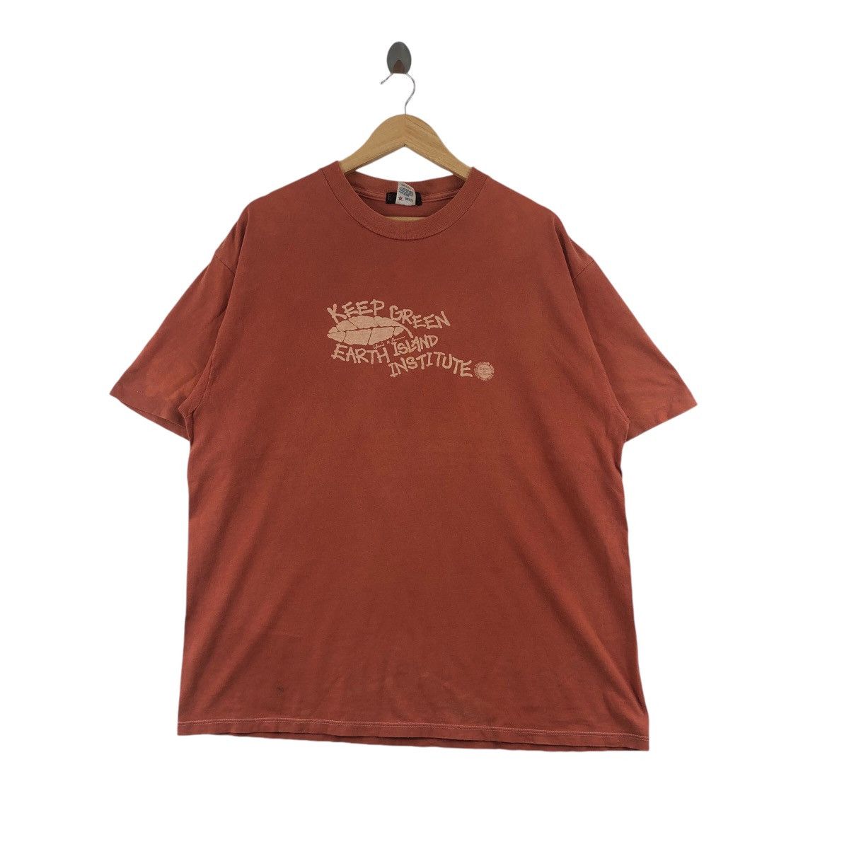 Vintage Vintage 90s Keep Green Earth Island Institute T-Shirt Size US XL / EU 56 / 4 - 1 Thumbnail