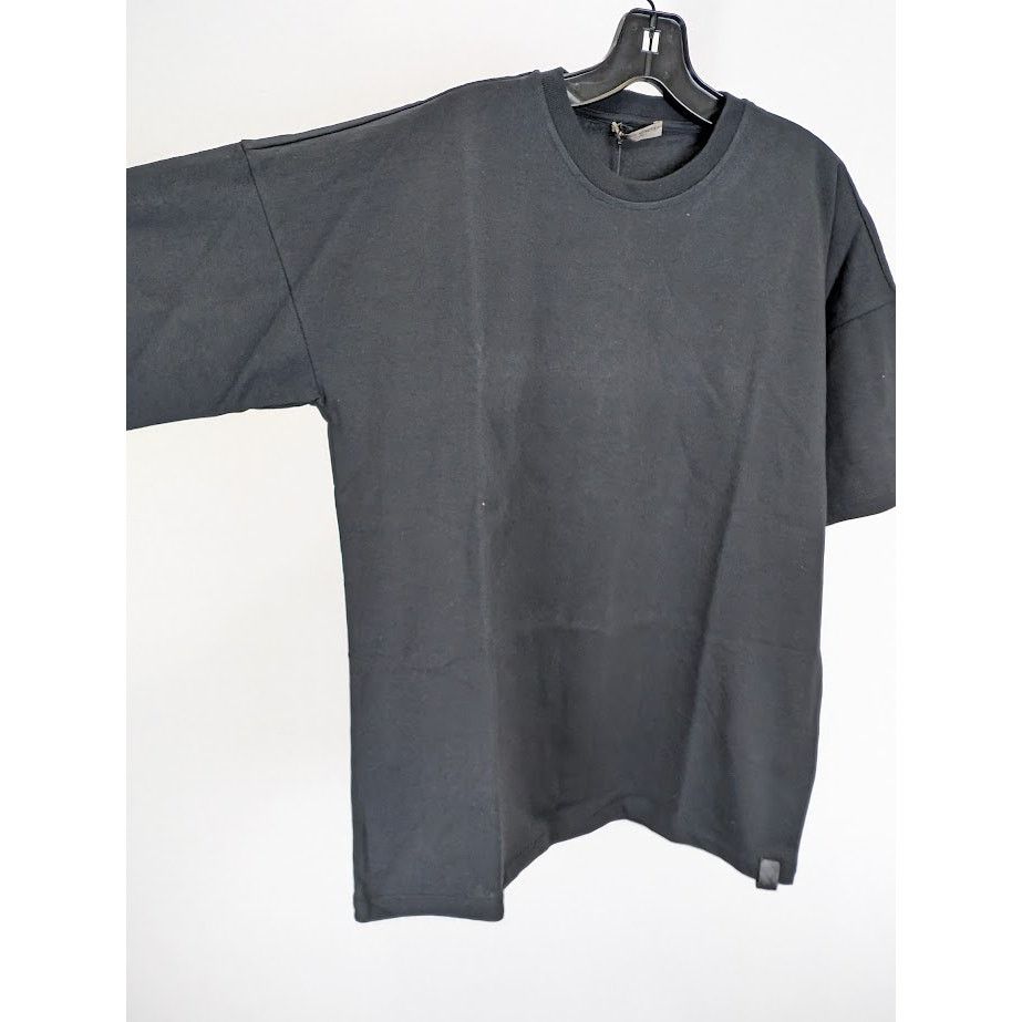 Bottega Veneta o1rshd1 Sunrise Light Cotton T-Shirt in Nero Size US M / EU 48-50 / 2 - 8 Thumbnail