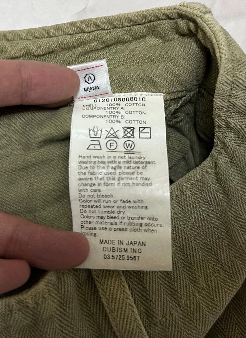 Visvim visvim size 2 20SS Veterans Pants Herringbone Splash Ink Pa Size US 30 / EU 46 - 4 Thumbnail