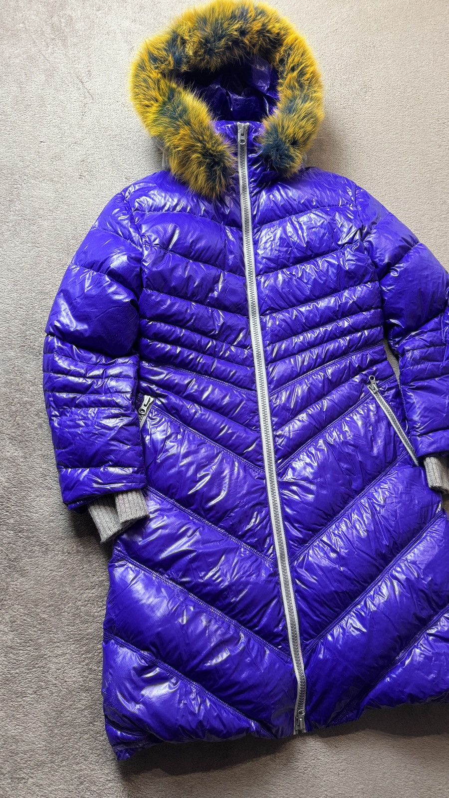 Japanese Brand Y2K Fur Hood Down Jacket if6was9 cdg LGB hysteric glamour y3 Size M / US 6-8 / IT 42-44 - 3 Thumbnail