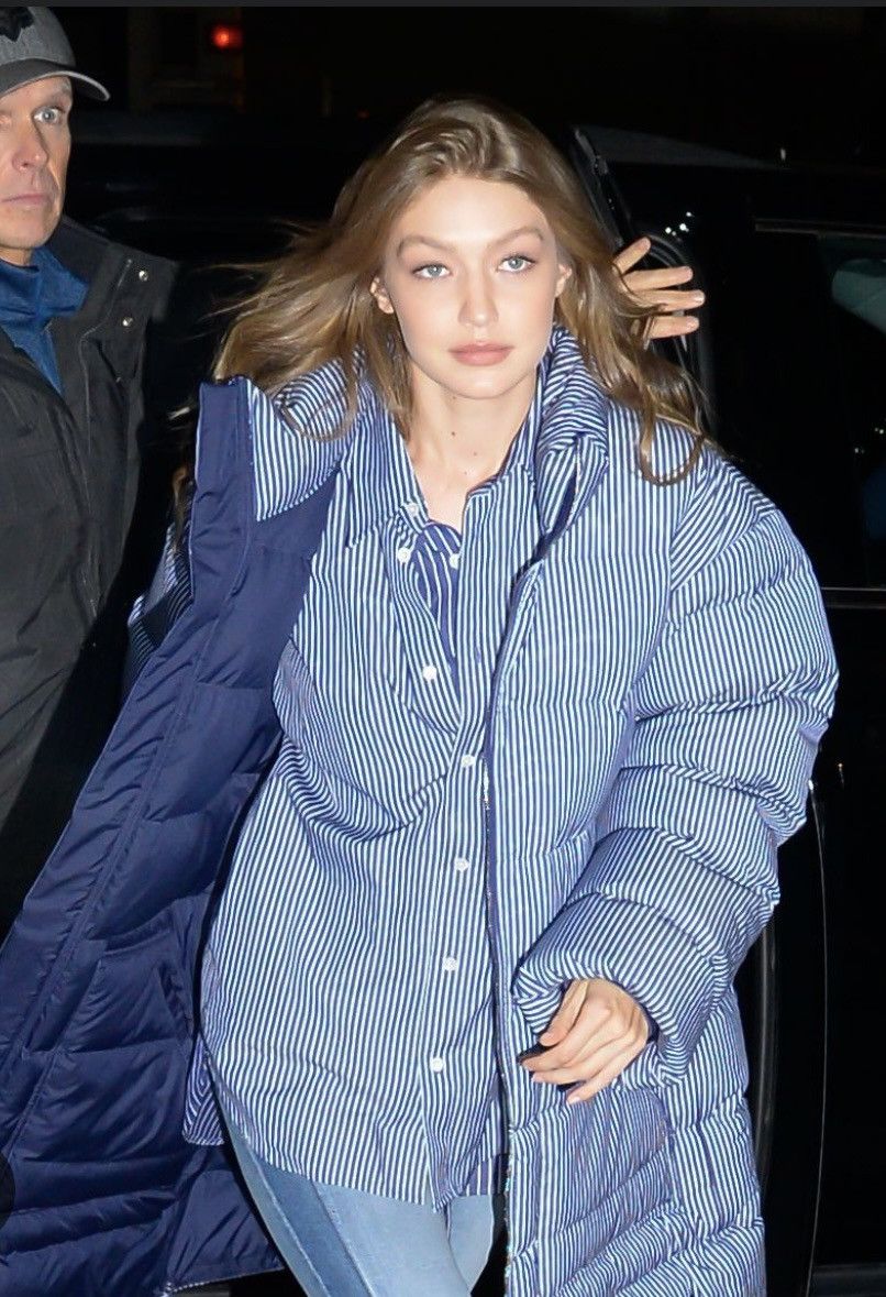 3.1 Phillip Lim Striped Down Jacket as worn by Gigi Hadid Size ONE SIZE - 2 Thumbnail