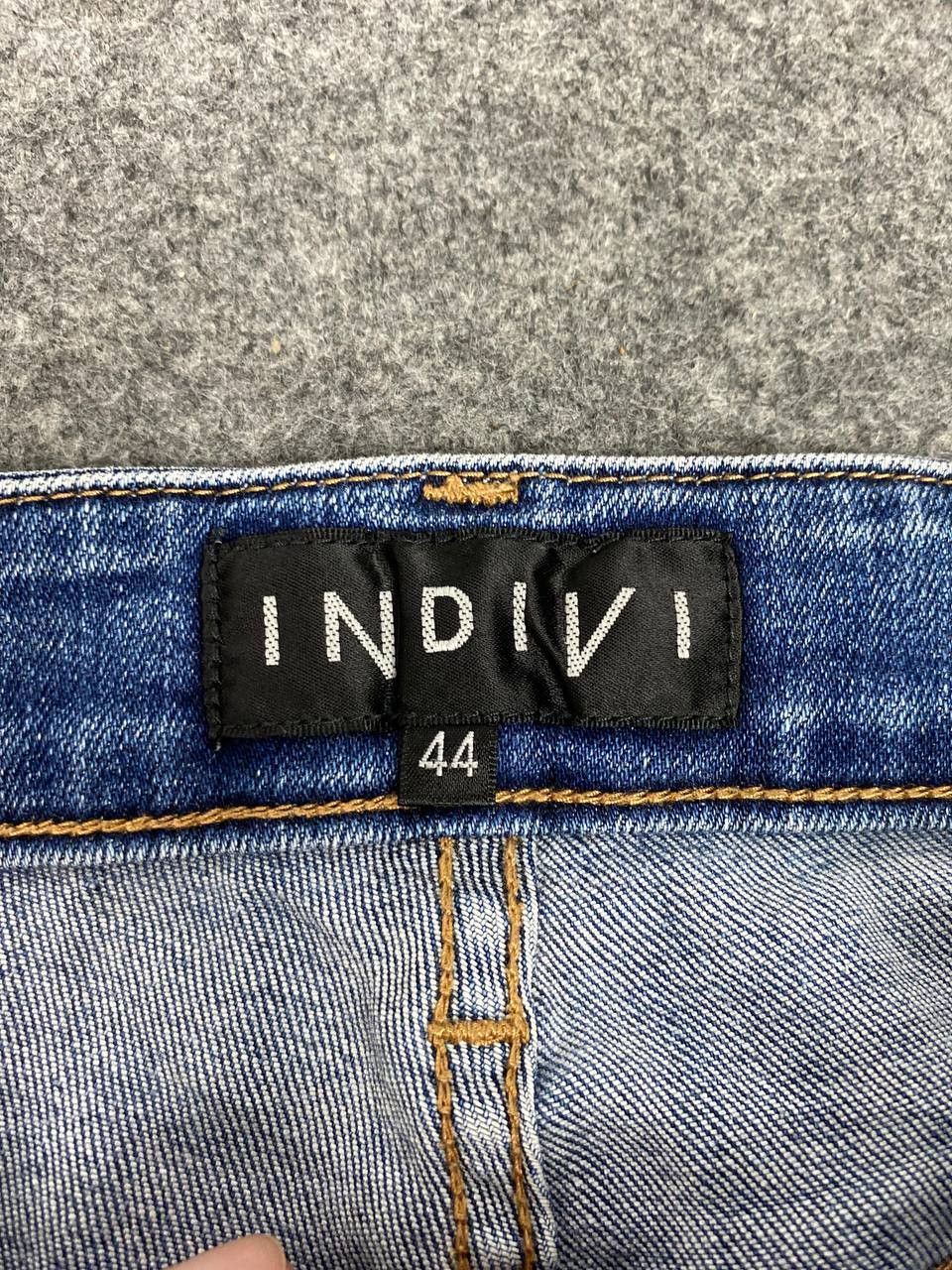 Japanese Brand indivi japanese brand skinny distressed denim Size 34" / US 12 / IT 48 - 9 Thumbnail