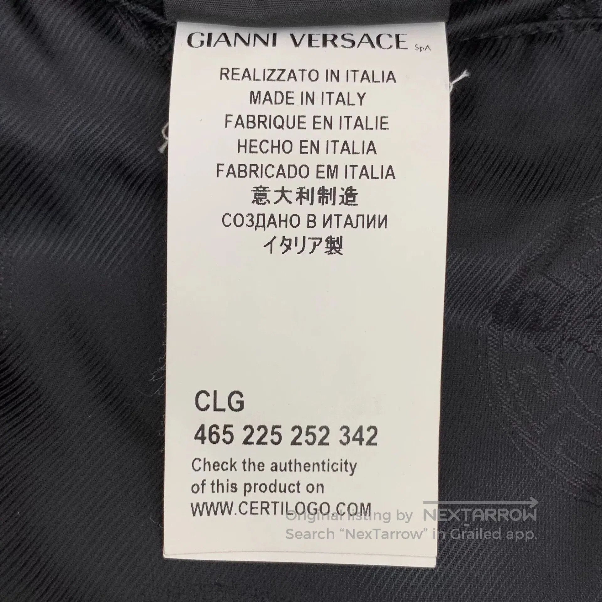 Versace Versace Colorblock Mesh Zip Jacket. Size US L / EU 52-54 / 3 - 7 Thumbnail