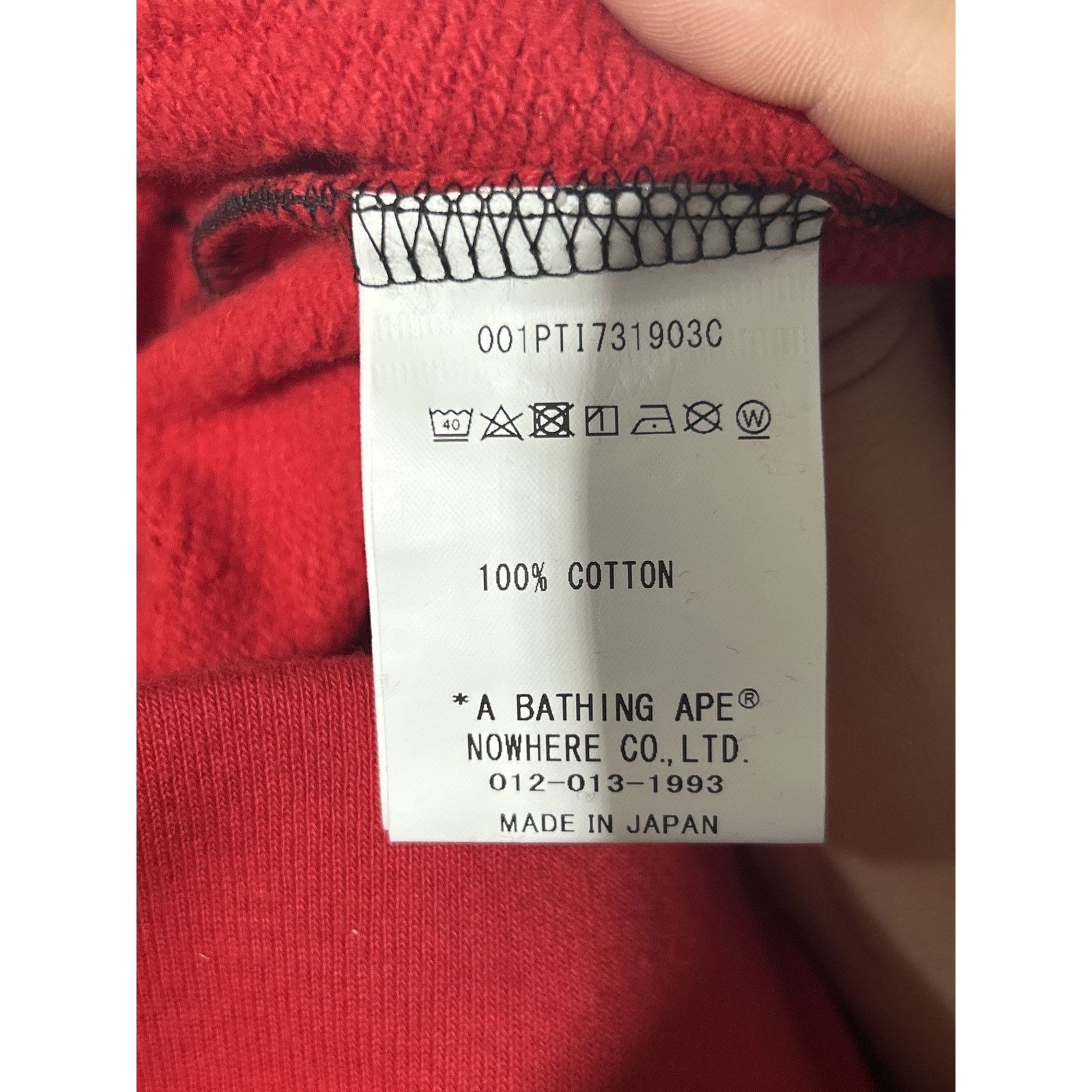 Bape BAPE FAZE CLAN RED ABC CAMO JOGGER SIZE XL NEW Size US 34 / EU 50 - 7 Thumbnail