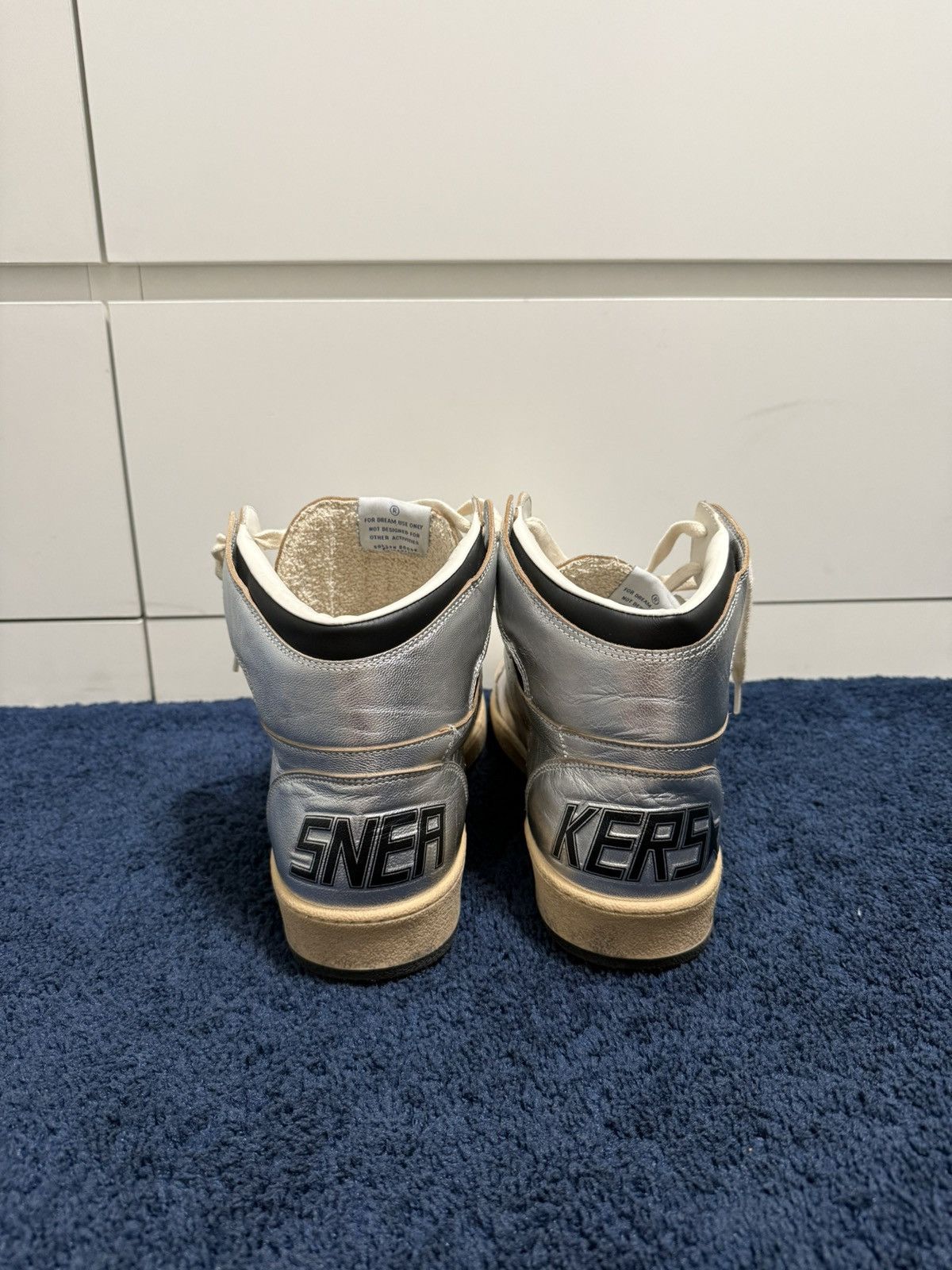 Golden Goose Golden goose sky star high ‘silver’ Size US 13 / EU 46 - 3 Thumbnail