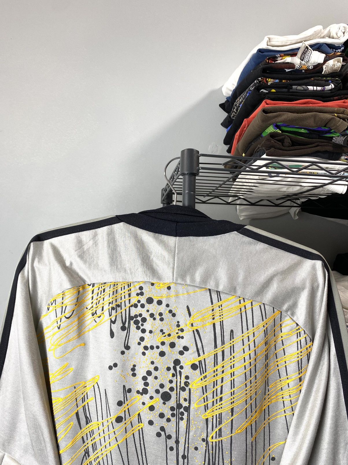 Adidas Rare! Vintage 80’s Adidas Soccer Jersey Longsleeve Size US L / EU 52-54 / 3 - 11 Thumbnail