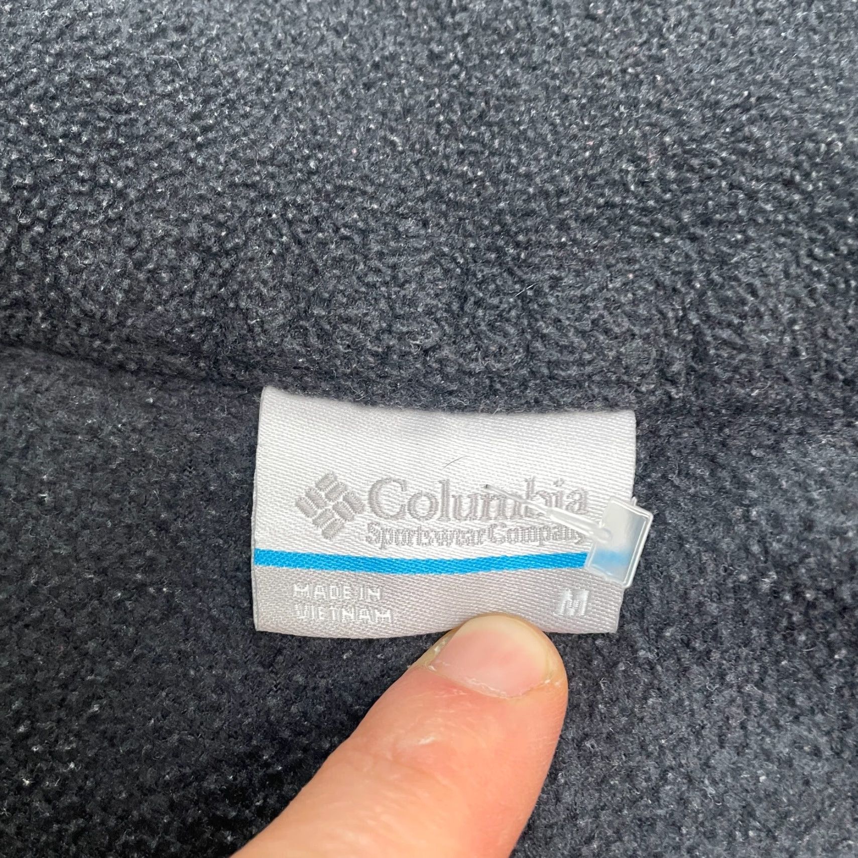 Vintage Columbia Benton Springs Jacket Women Meidum Black Fleece Full Zip Outdoor Hiking Size M / US 6-8 / IT 42-44 - 5 Thumbnail