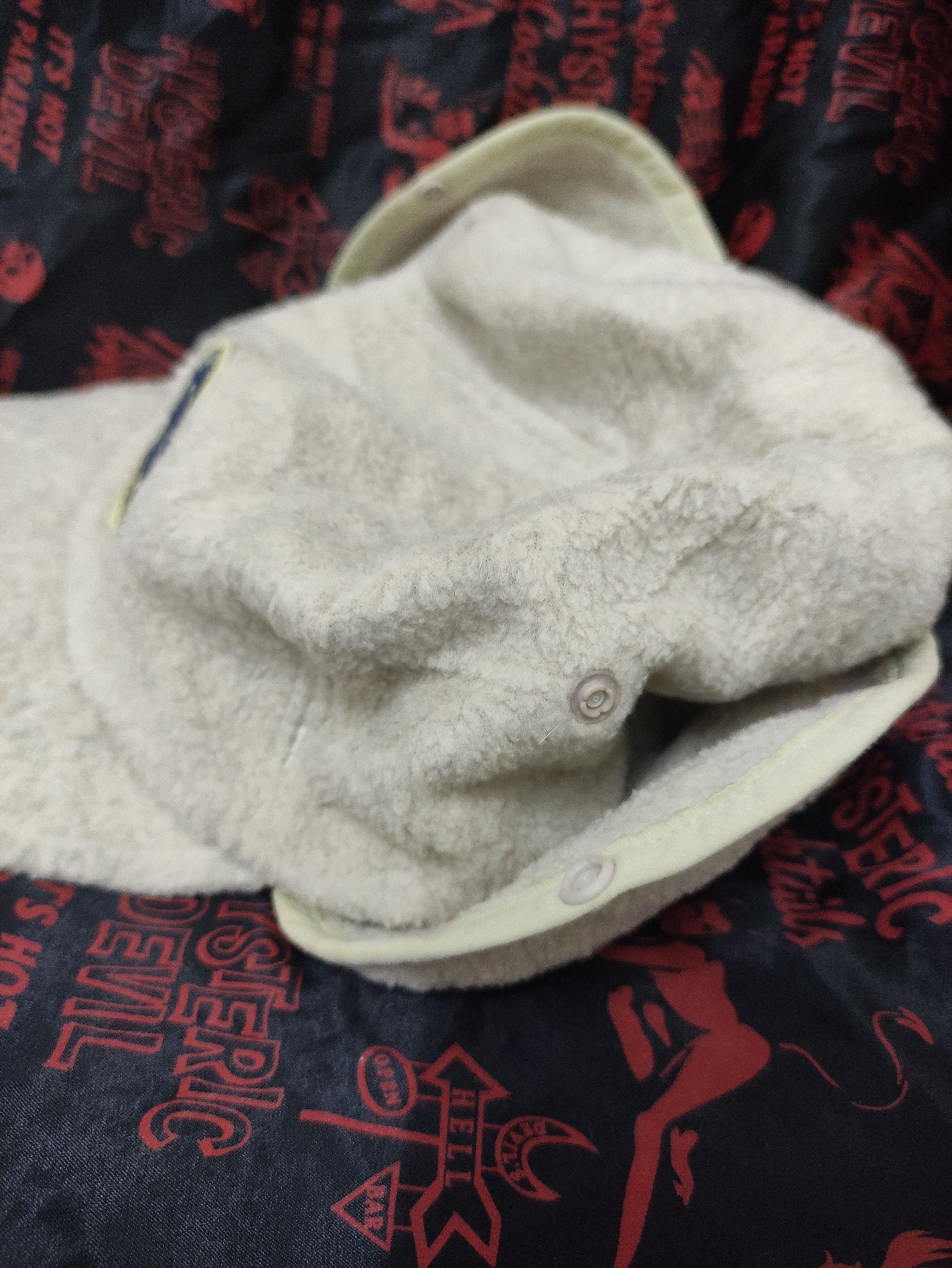 Montbell × Vintage MONTBELL CLIMAPLUS BIG PATCHES EAR WARMER CAP FLEECE Size ONE SIZE - 3 Thumbnail