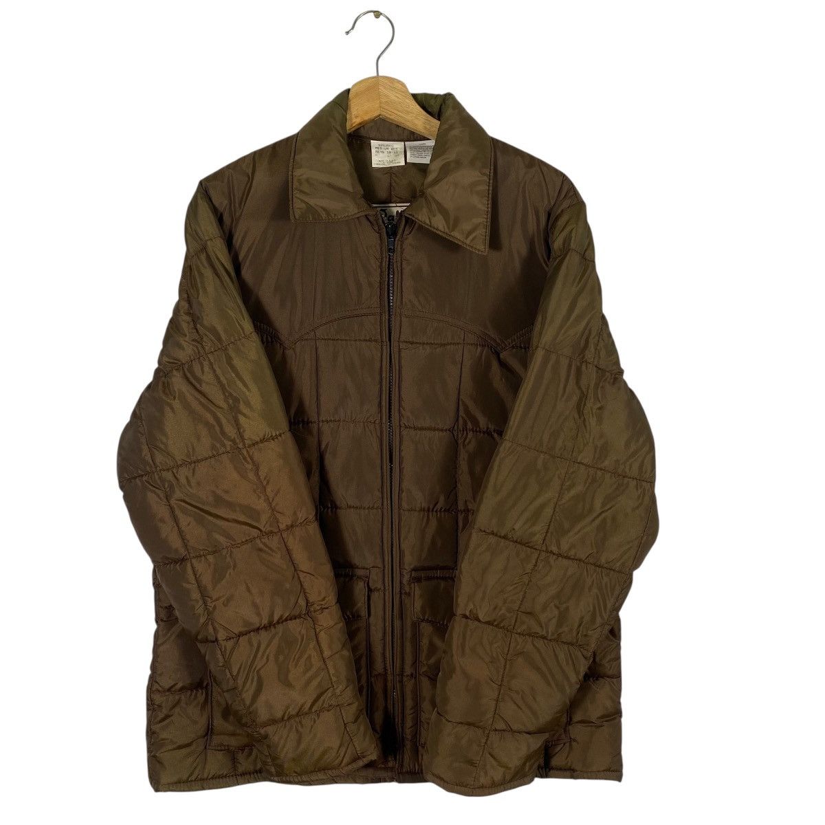 Japanese Brand Vintage Wallo Blizzard Purf Zipper Jacket M Size Brown Size US M / EU 48-50 / 2 - 5 Thumbnail
