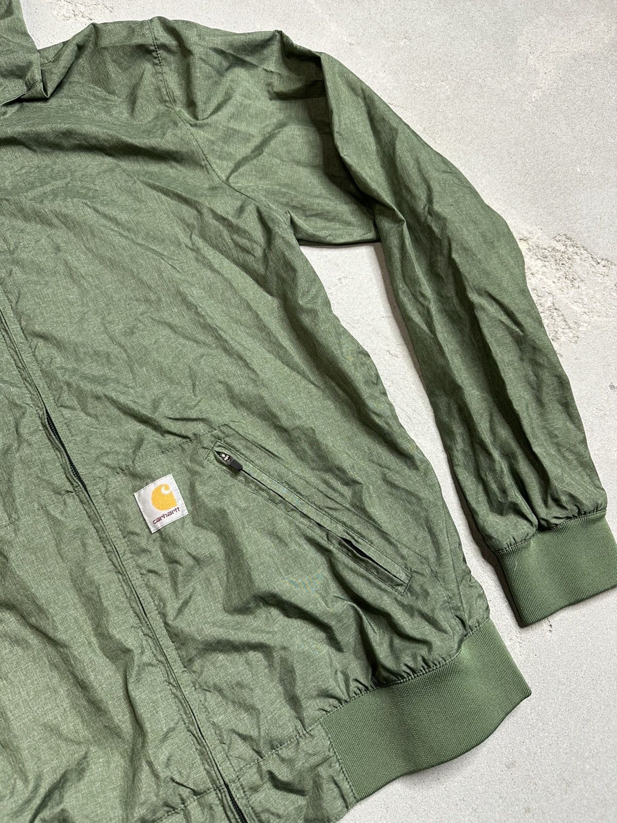 Carhartt × Vintage Carhartt Stone Jacket Streetwear Y2k Vintage Small Logo Boxy Size US M / EU 48-50 / 2 - 5 Thumbnail