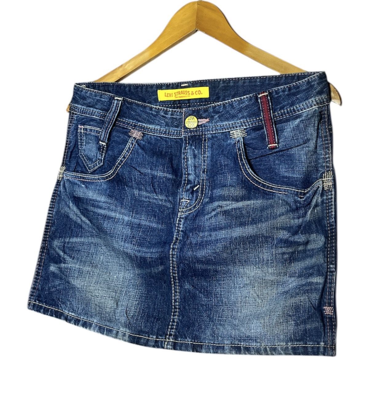 Levi’s Stone Wash Mini Skirt