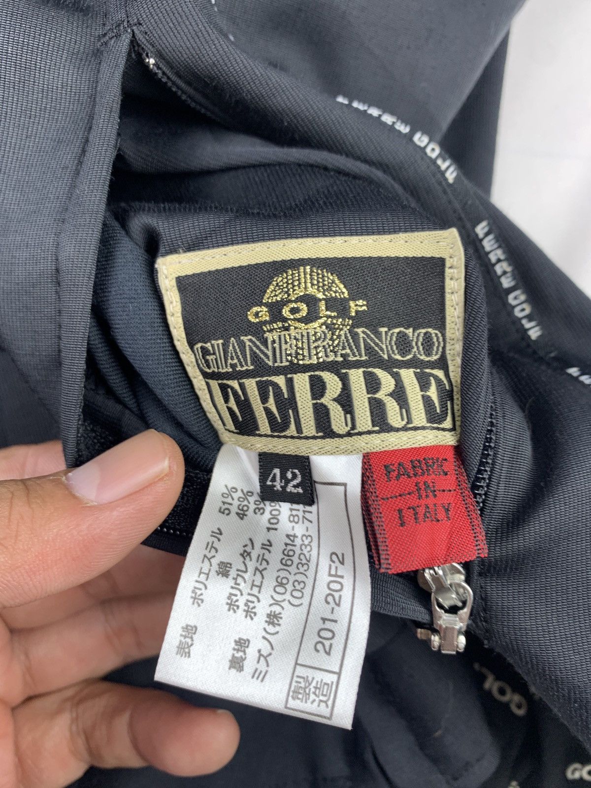 Gianfranco Ferre 2000s Gianfranco Ferre Golf Italy Revesible Monogram Vest Size L / US 10 / IT 46 - 10 Thumbnail