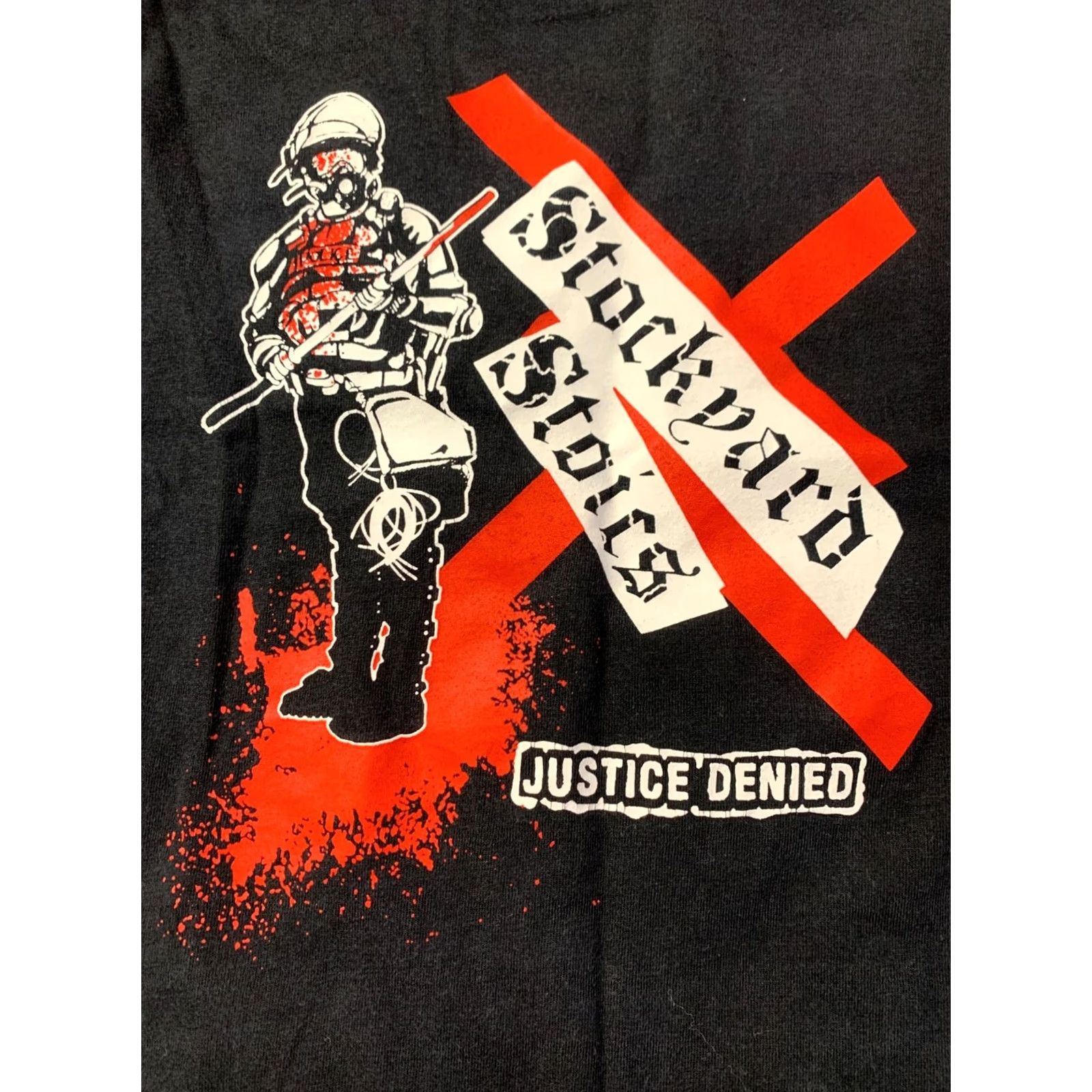 Stoic Stockyard Stoics Shirt Mens XS Black 2000s Vintage Alstyle Tee Punk Rock T-Shirt Large? Size US S / EU 44-46 / 1 - 3 Thumbnail