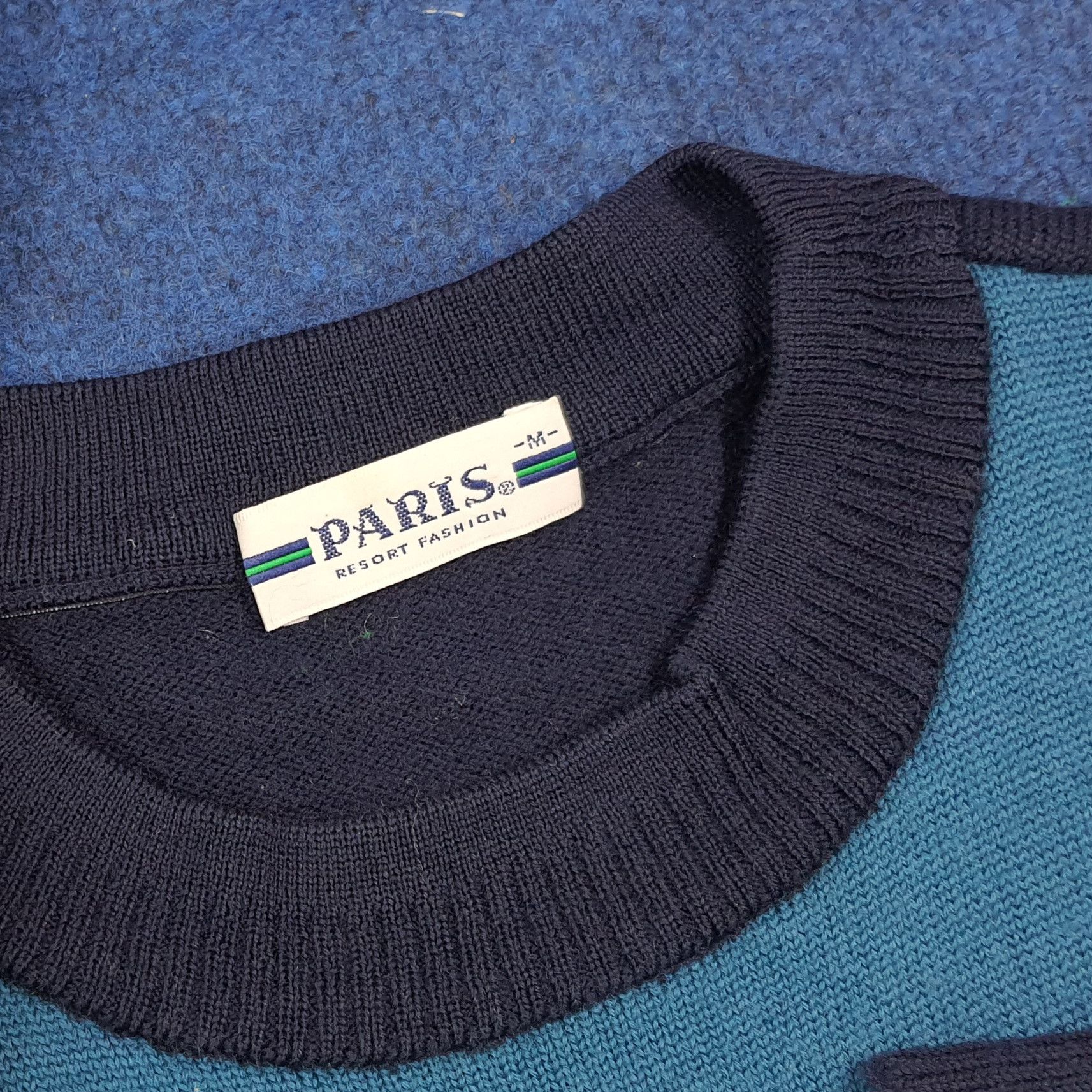 Vintage Vintage PARIS Resort Fashion Golf Wool Knit Pullover C291N32 Size US S / EU 44-46 / 1 - 6 Thumbnail