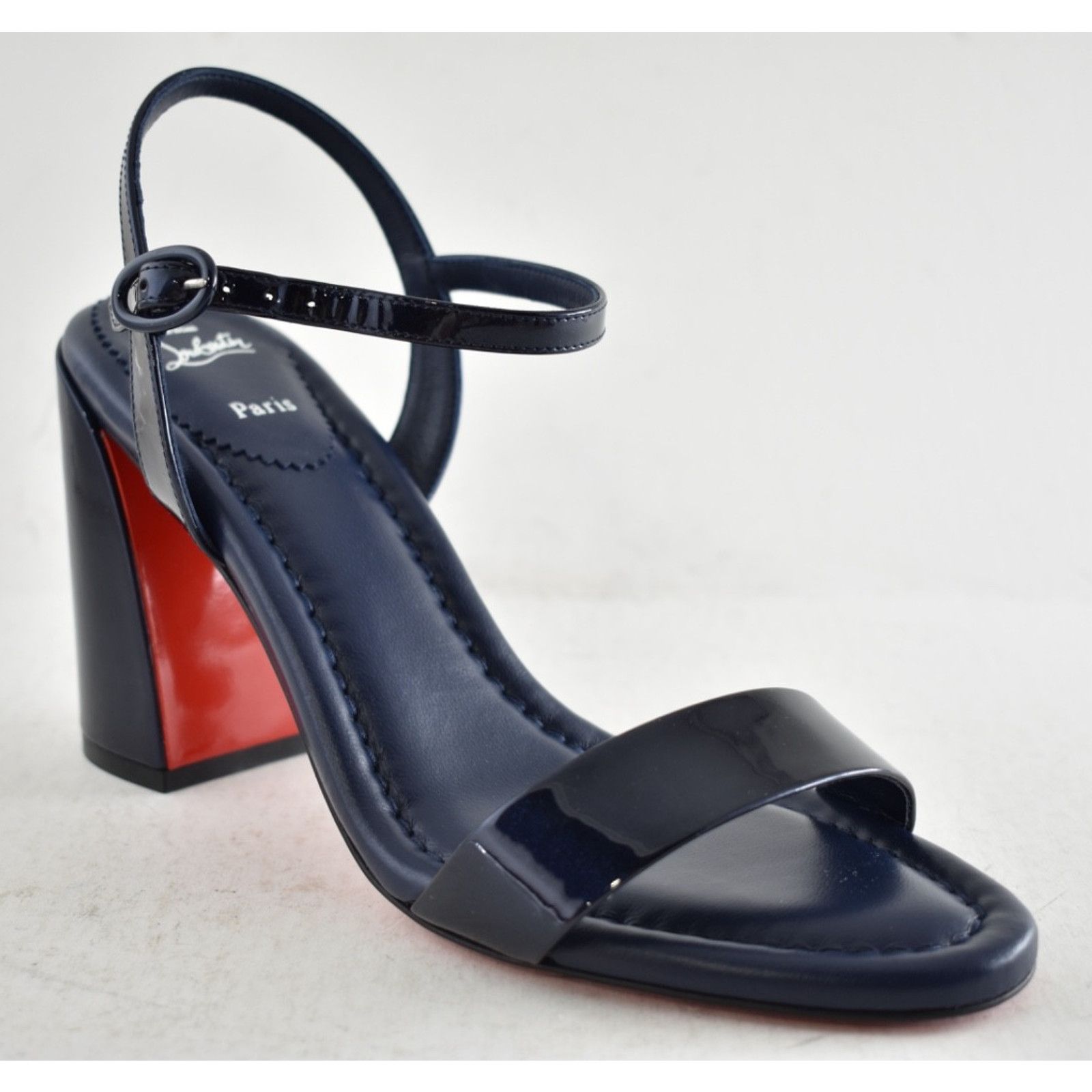 Christian Louboutin Christian Louboutin Miss Jane Sandal 85 Zaffiro Blue 40 Size US 9 / IT 39 - 6 Thumbnail