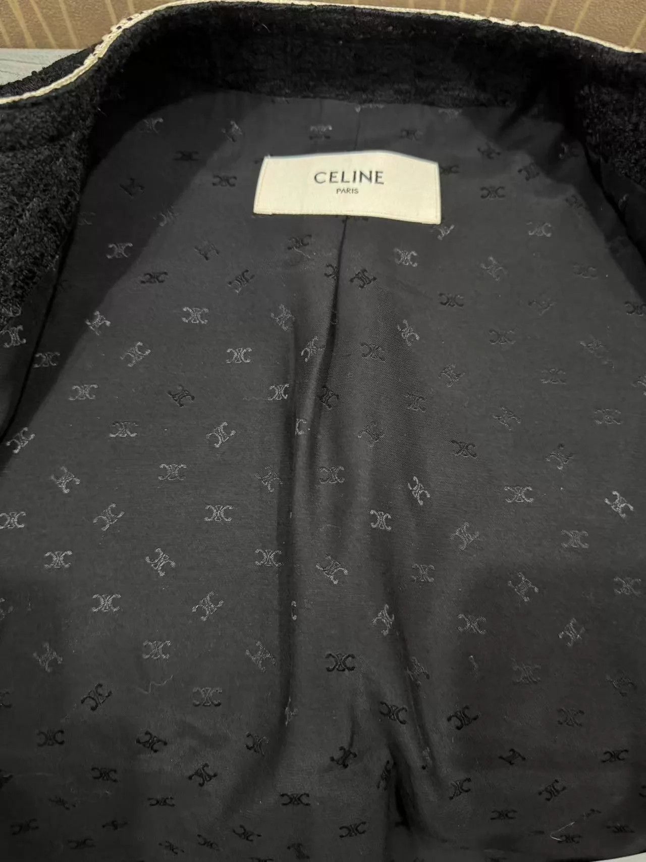 Celine Celine Quilted Wool Jacket Size 42 Size M / US 6-8 / IT 42-44 - 3 Thumbnail