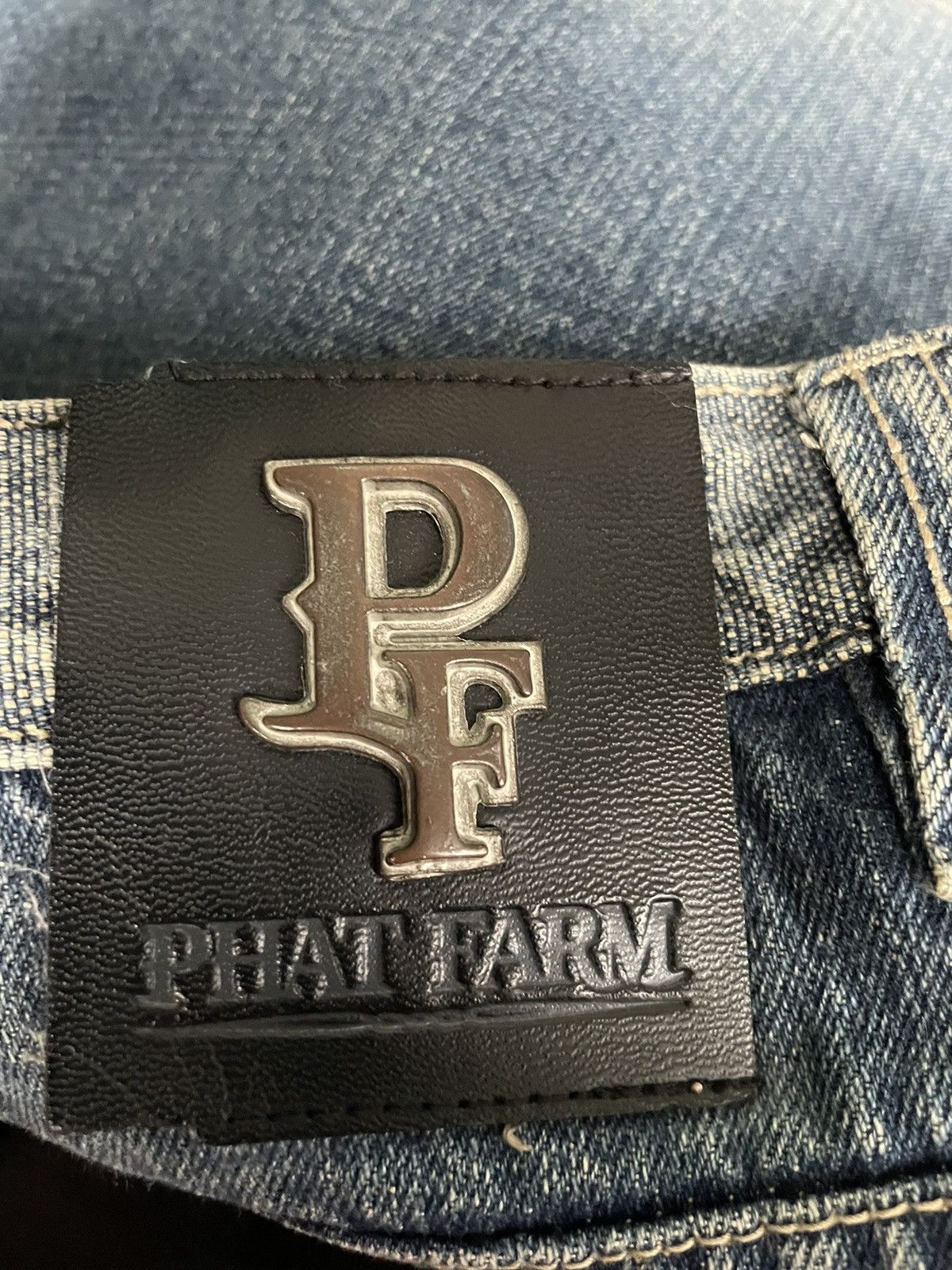 JNCO Vintage Phat Farm Baggy Jeans Size US 34 / EU 50 - 10 Thumbnail