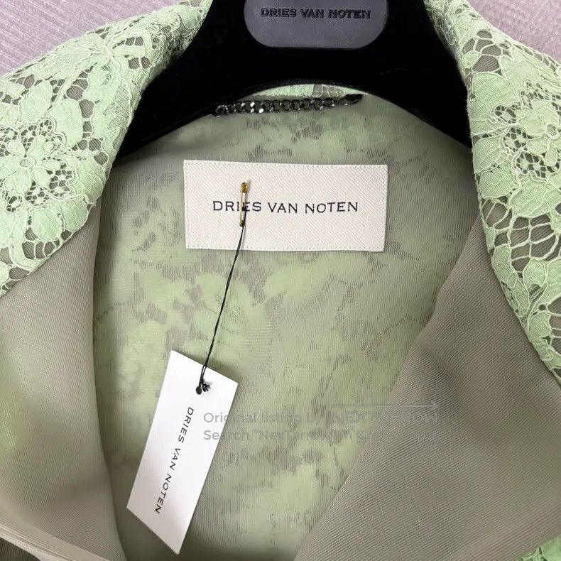 Dries Van Noten Dries Van Noten Mesh Double-Layer Trench Coat Size M / US 6-8 / IT 42-44 - 3 Thumbnail