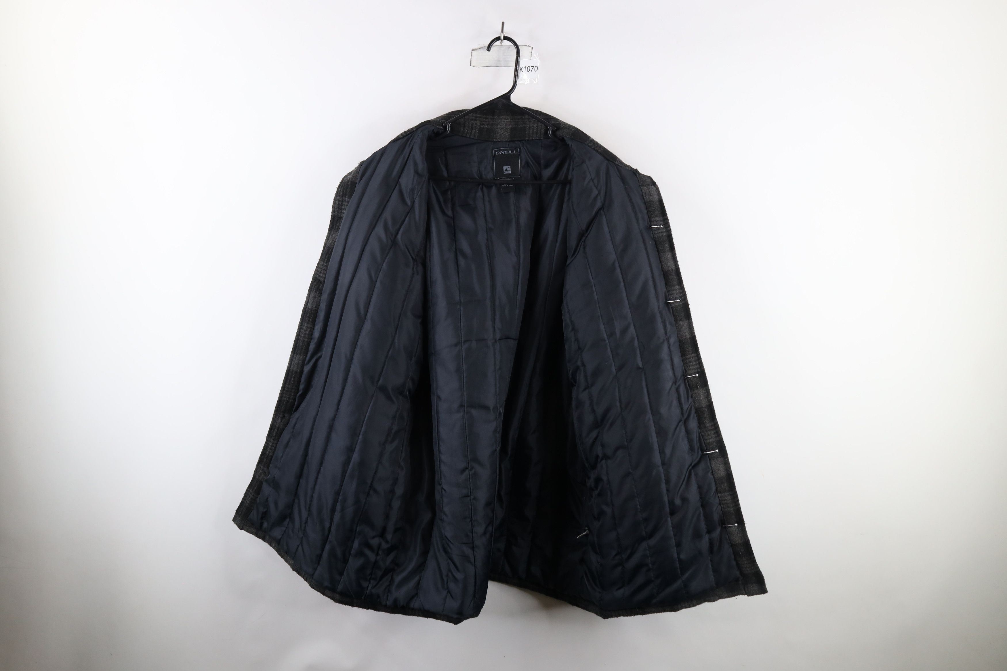 O'Neill × Vintage Vintage O Neill Surfing Flannel Shirt Jacket Jac Shirt Size US XXL / EU 58 / 5 - 7 Thumbnail