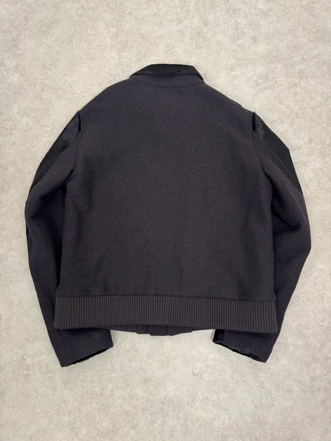 Emporio Armani FW2014 Emporio Armani Grey Wool & Black Pony Hair Jacket Size US L / EU 52-54 / 3 - 9 Thumbnail